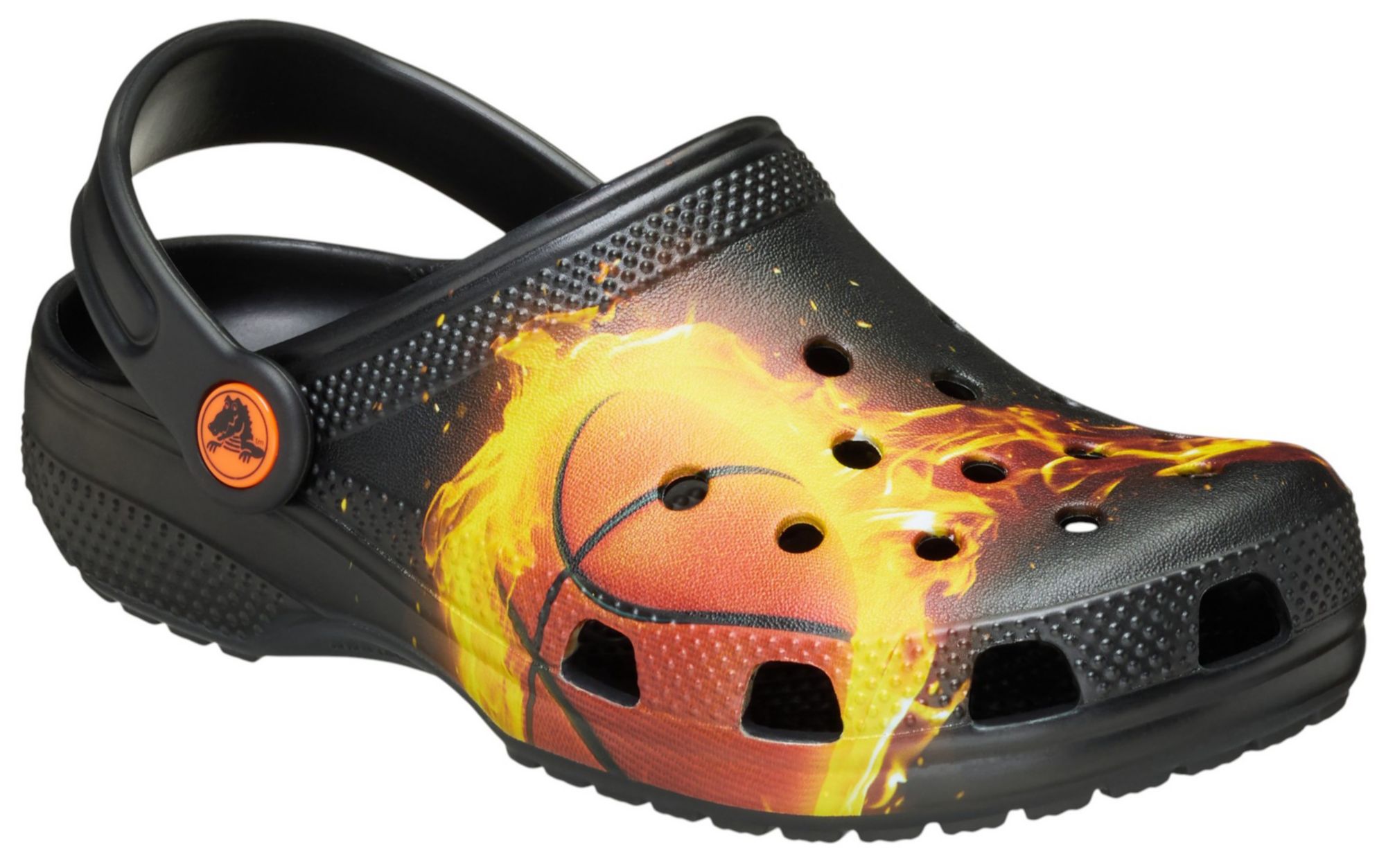 Crocs Kids Classic Flaming Basketball Clog product image