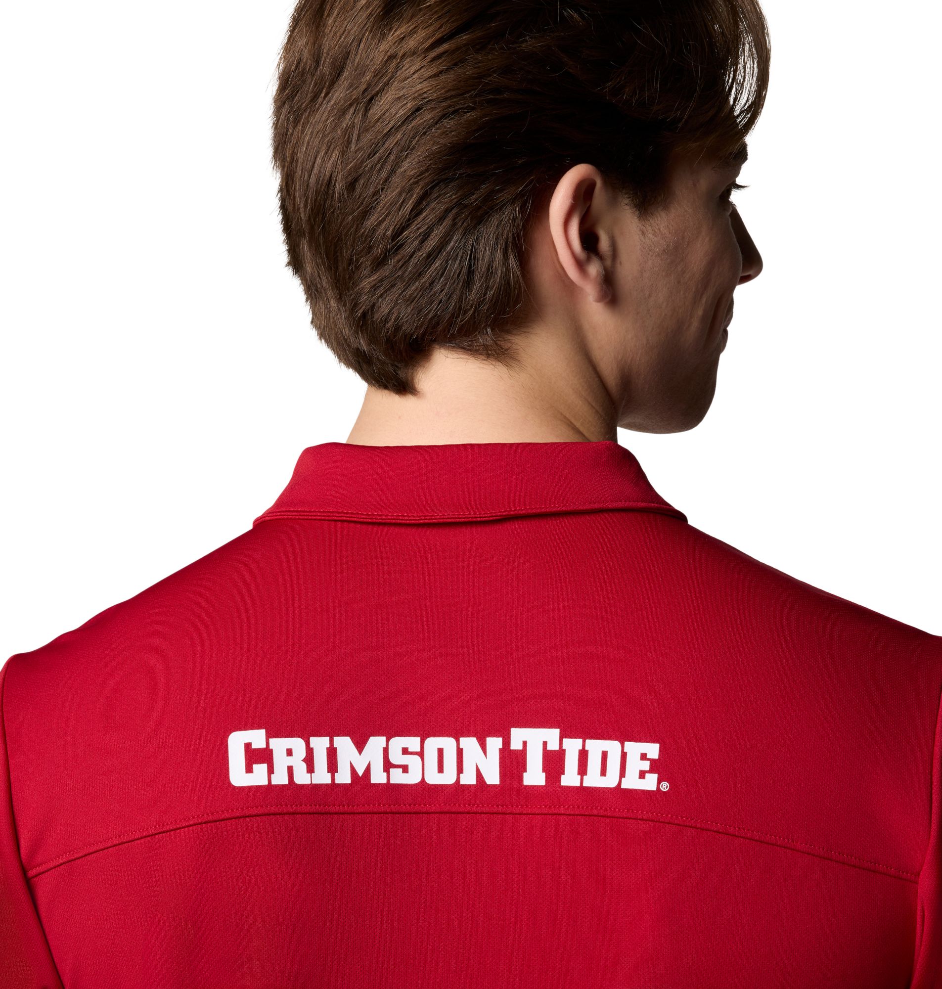 Columbia Men's Alabama Crimson Tide Red Velvet Fair Catch Polo product image