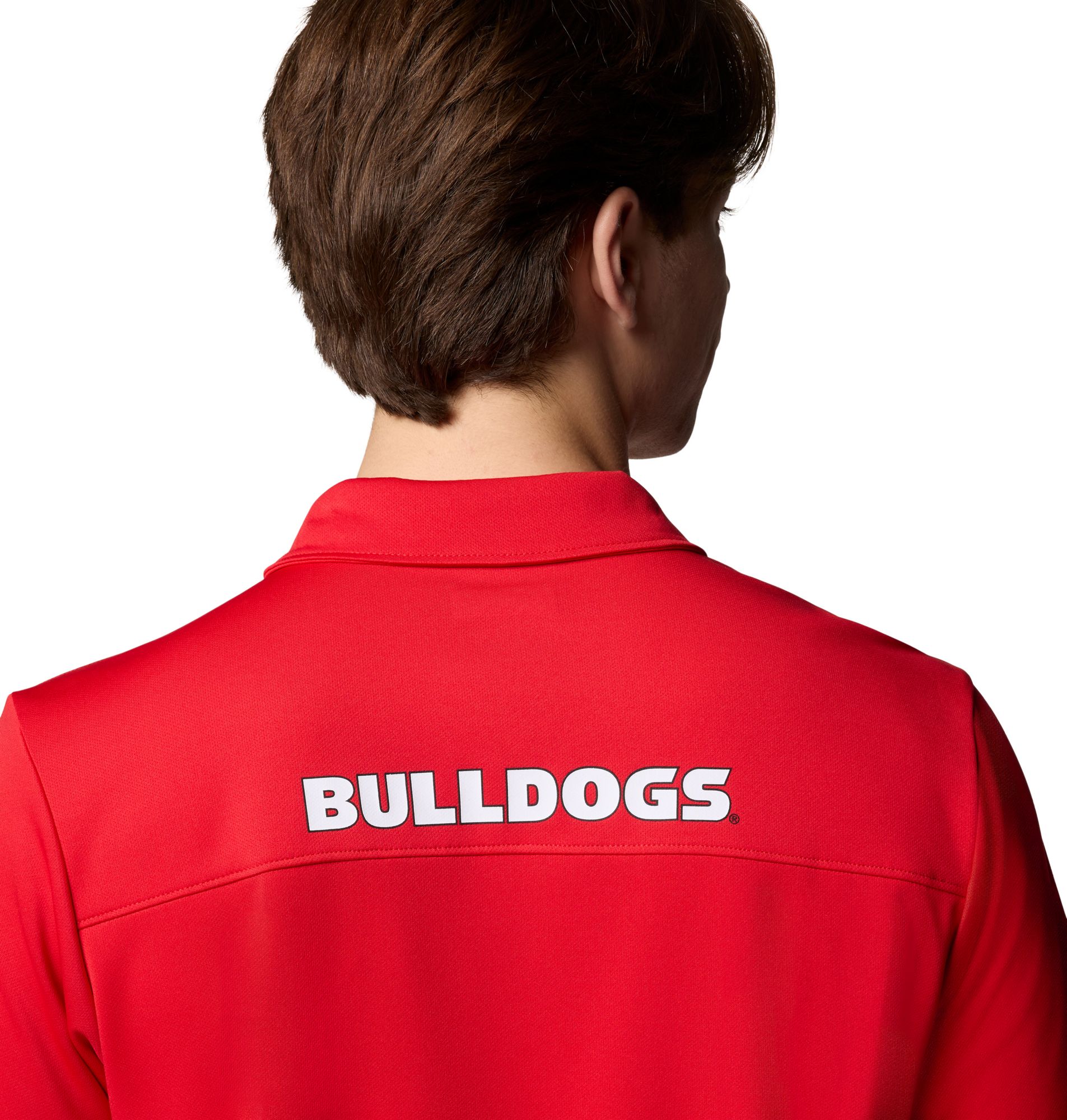 Columbia Men's Georgia Bulldogs Bright Red Fair Catch Polo product image