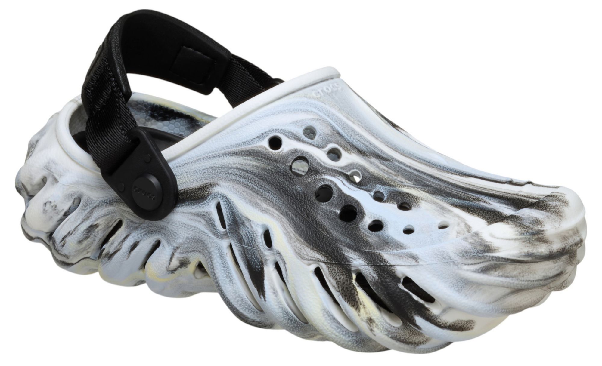 Crocs Kids Classic Echo Glow Marbled Clogs product image