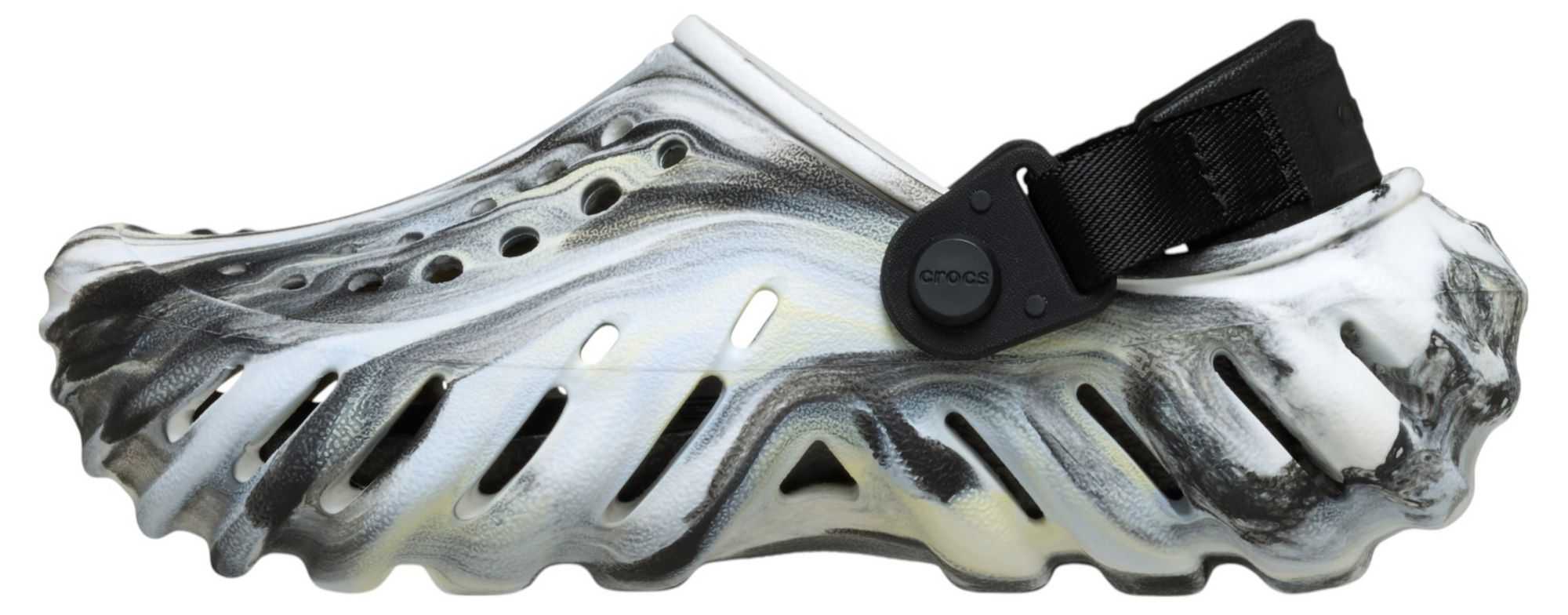 Crocs Kids Classic Echo Glow Marbled Clogs product image