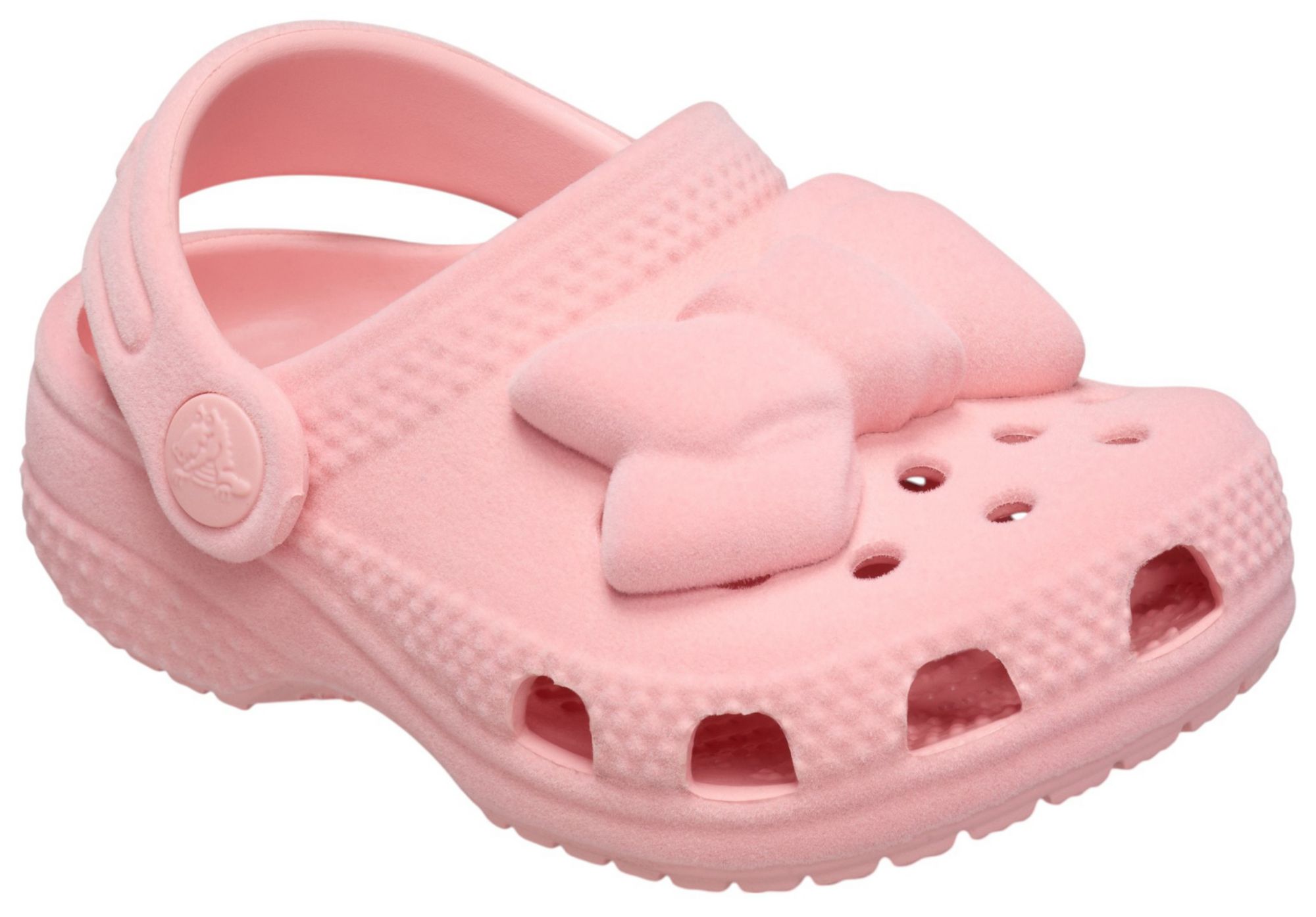 Crocs Toddler Classic Velvet Bow Clogs product image