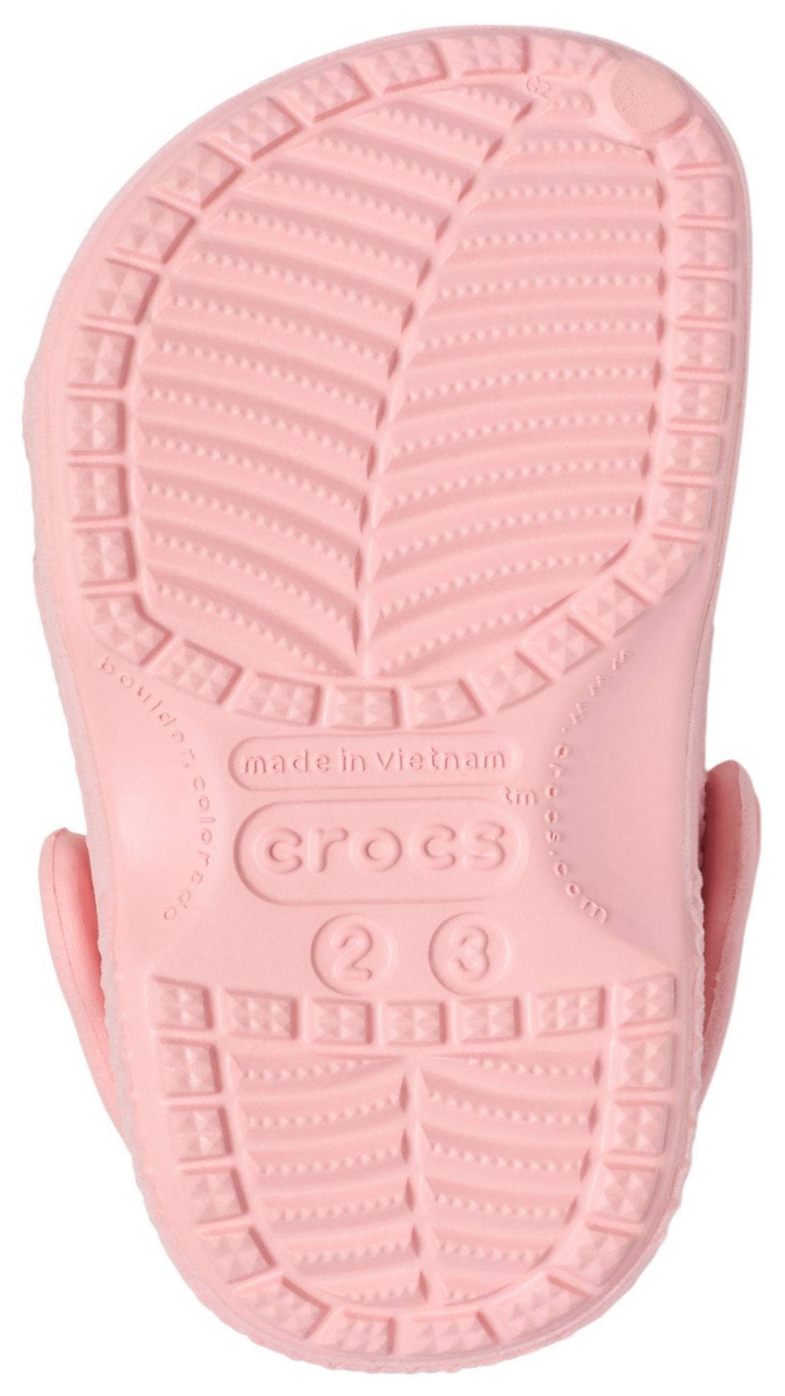Crocs Toddler Classic Velvet Bow Clogs product image