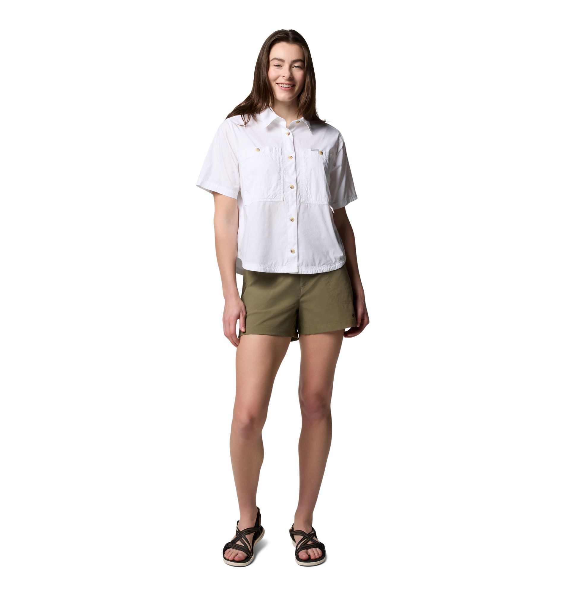 Columbia Women's Brea Falls Woven Short Sleeve Shirt product image