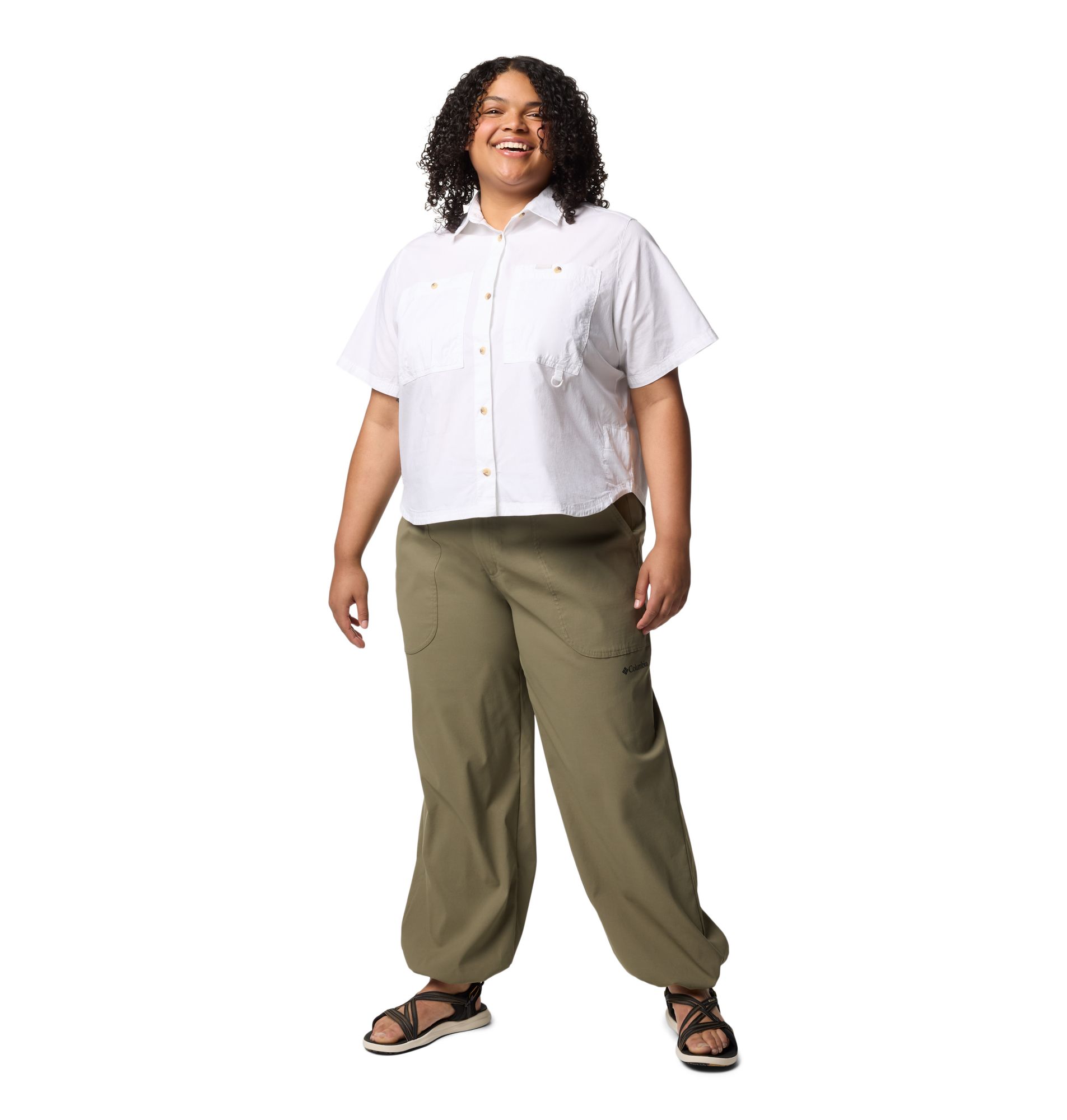 Columbia Women's Brea Falls Woven Short Sleeve Shirt product image