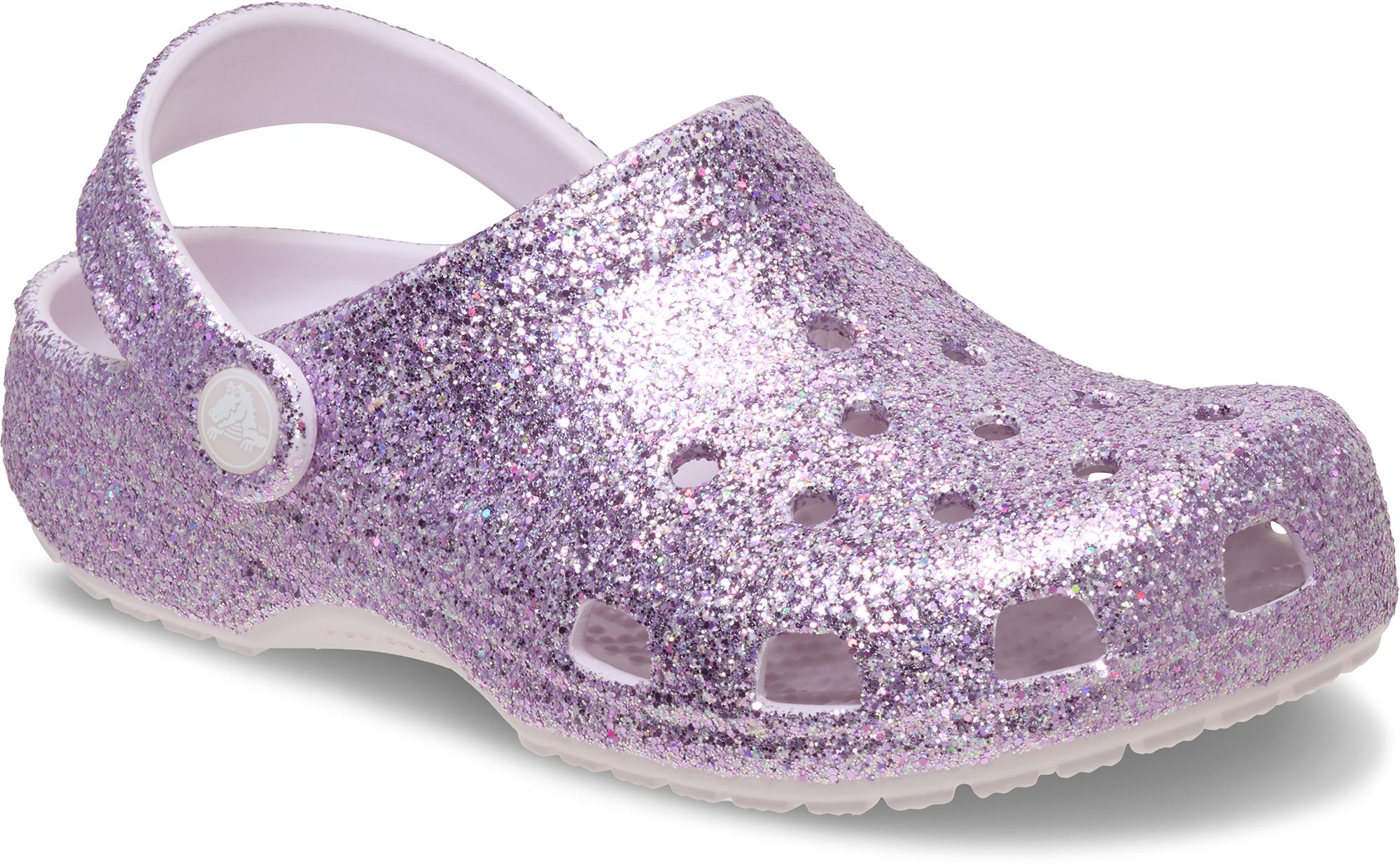 Crocs Kids' Classic Glitter Clogs product image
