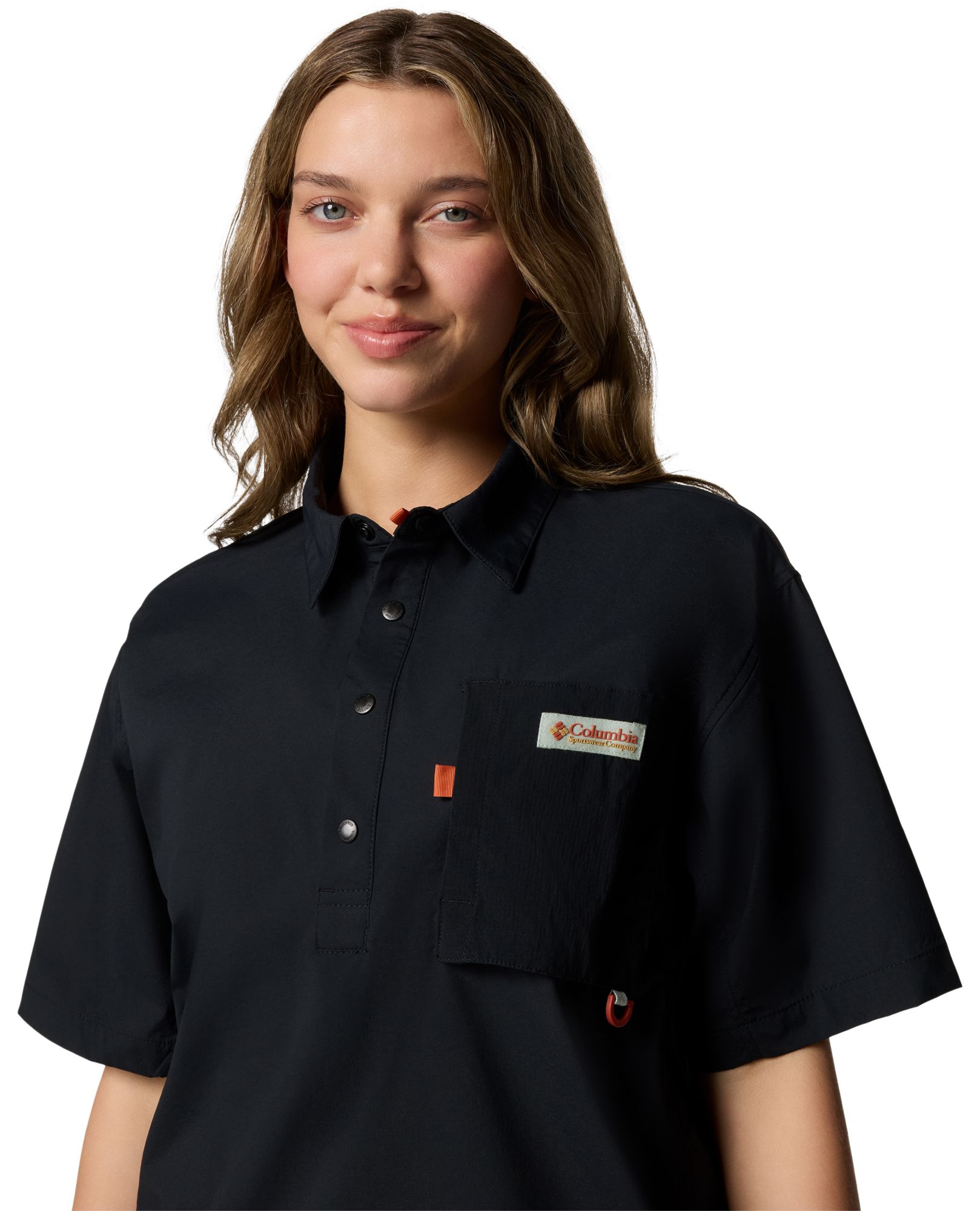 Columbia Men's Cove Beach Woven Shot Sleeve Button Up Pullover product image