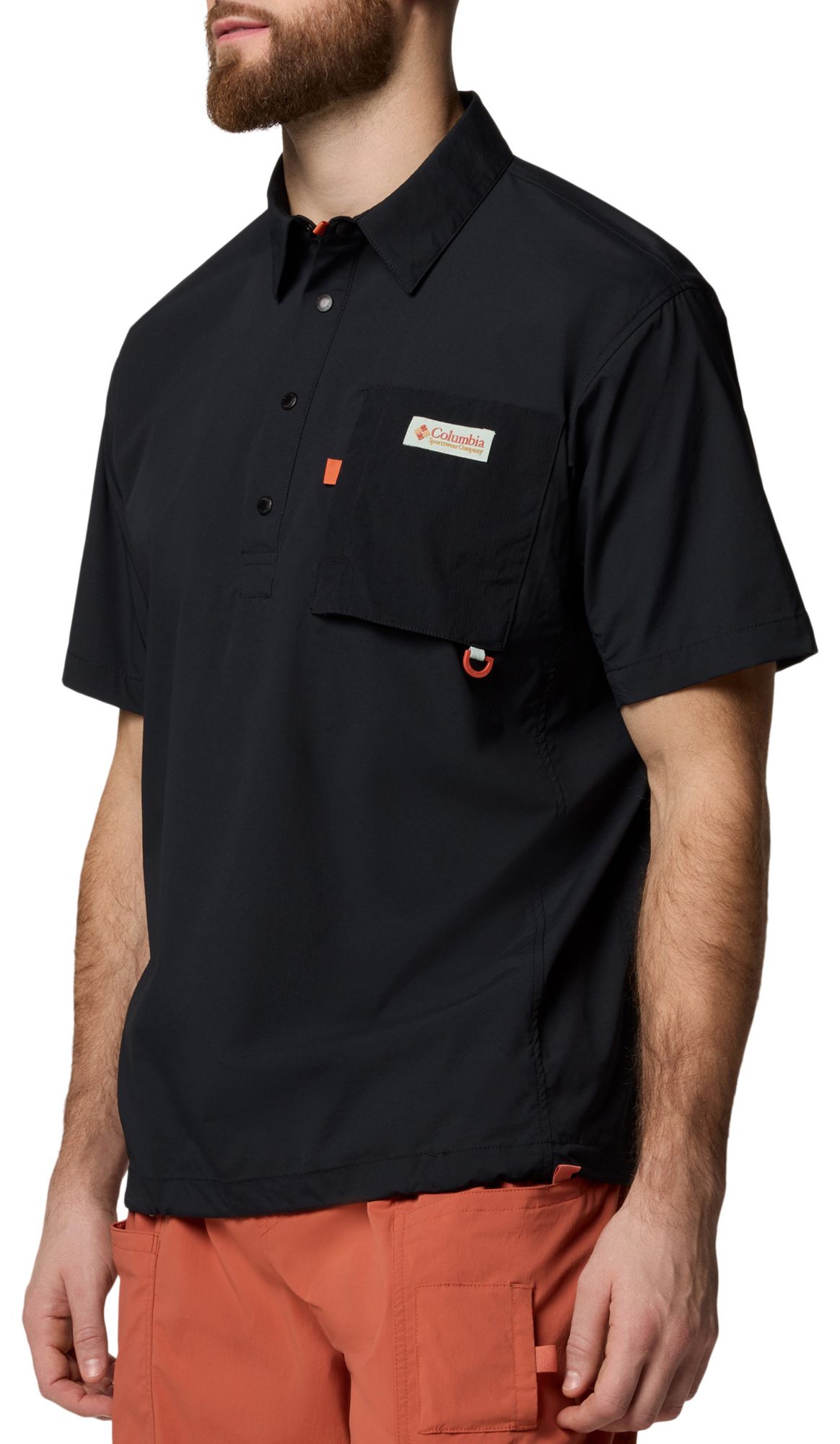 Columbia Men's Cove Beach Woven Shot Sleeve Button Up Pullover product image