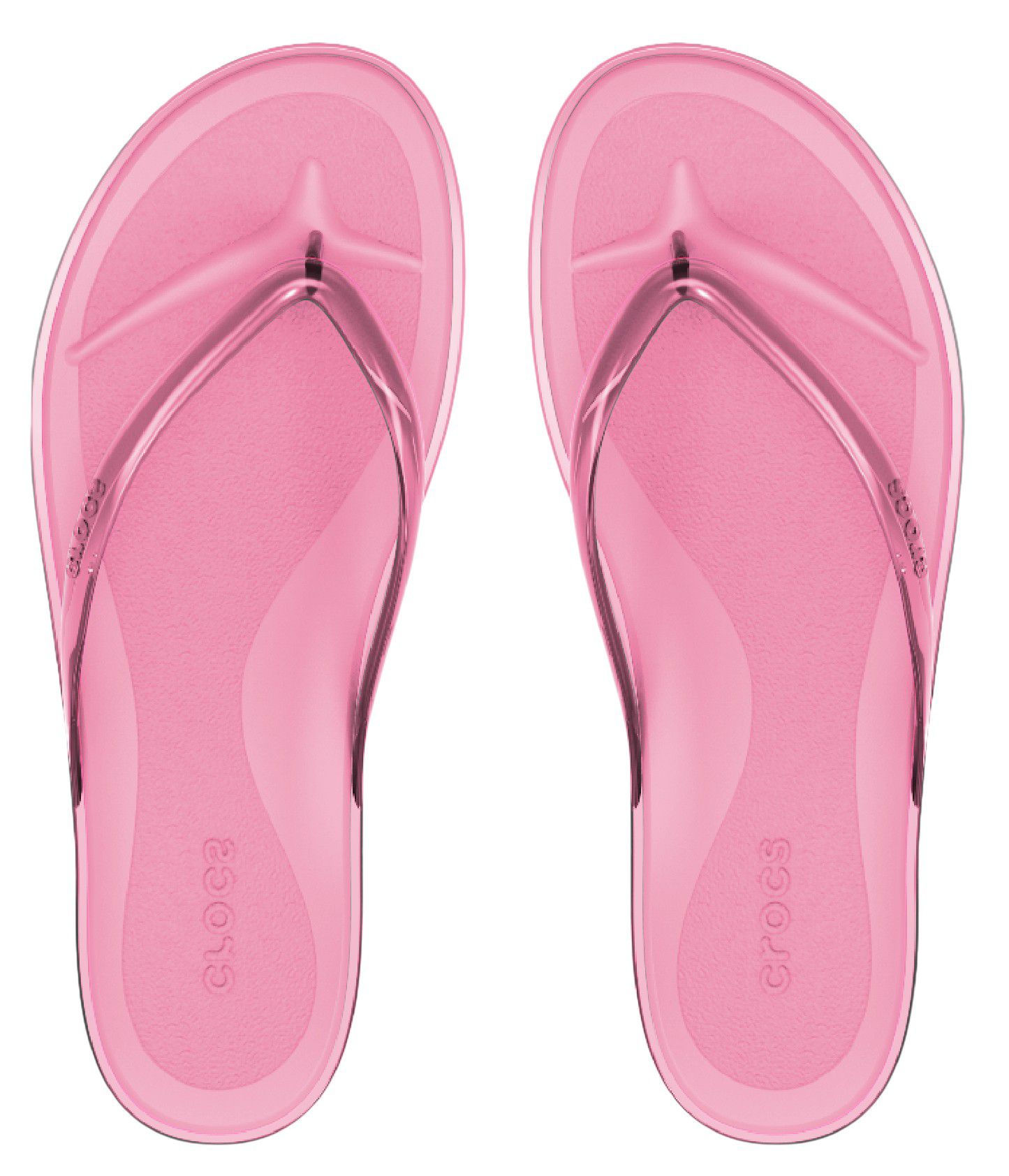 Crocs Miami Jelly Round Toe Flip Sandals product image