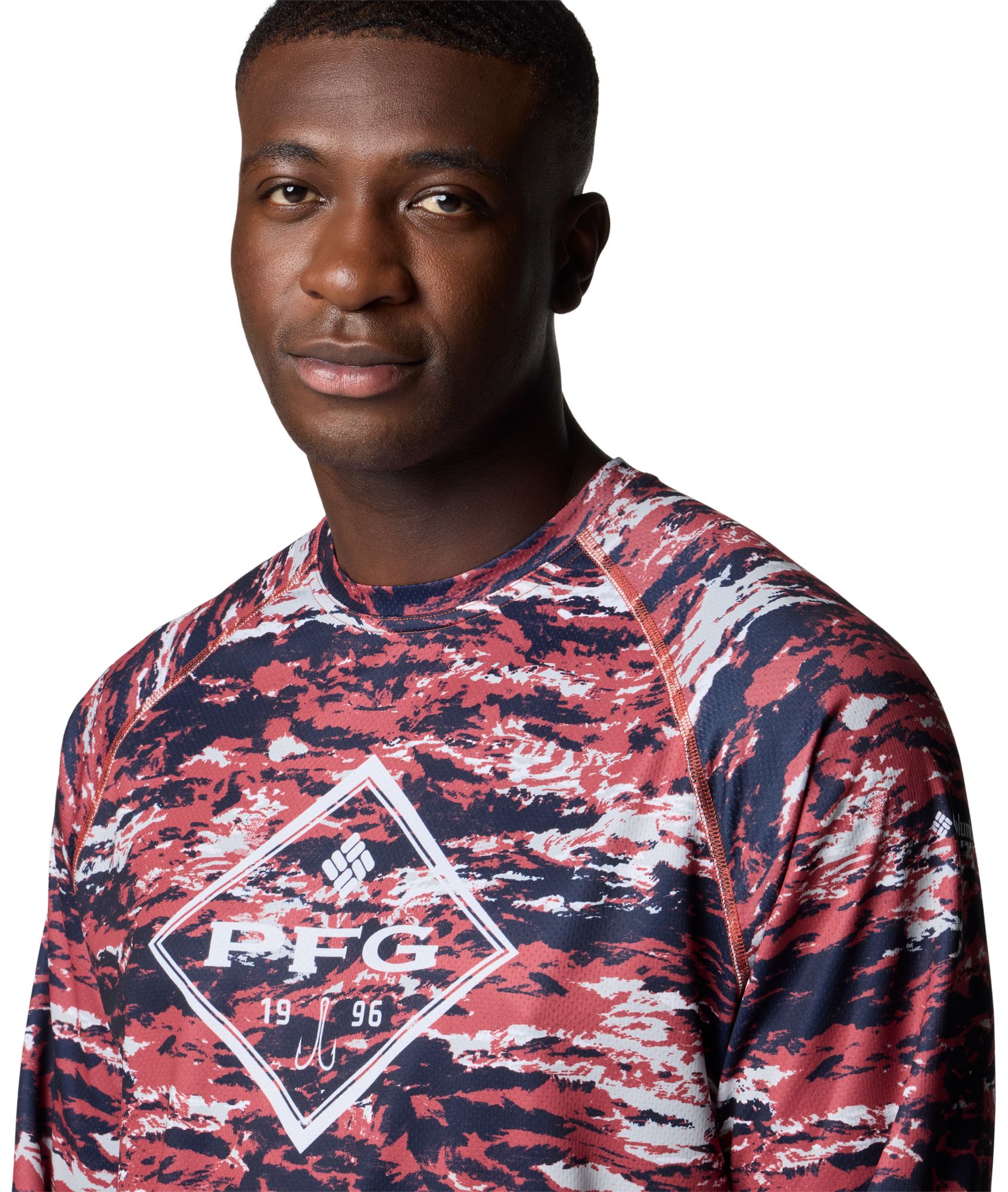 Columbia Men's PFG Super Solar Stream Graphic Long Sleeve Shirt product image