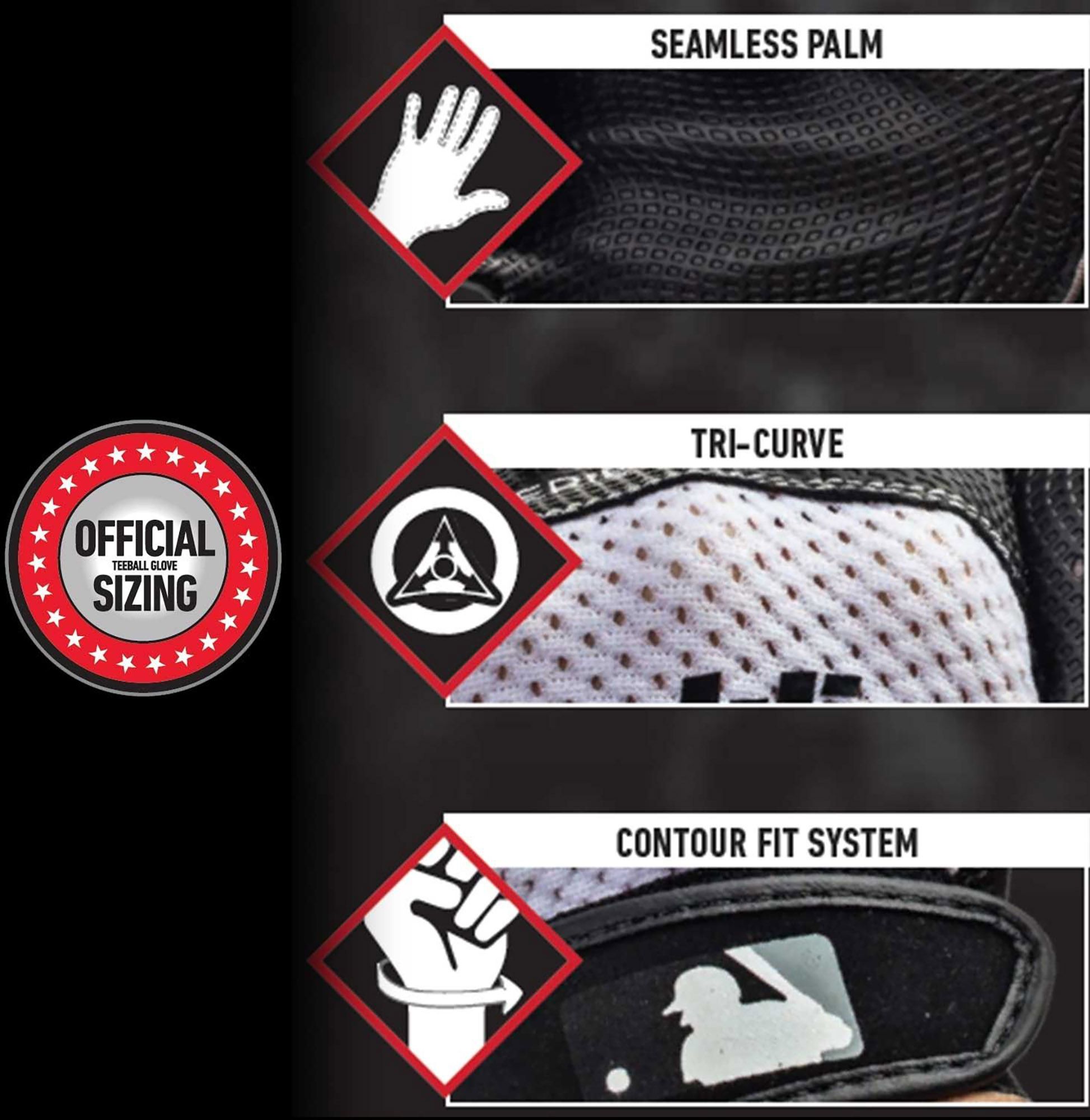 Franklin Youth Flex Tee Ball Batting Gloves product image