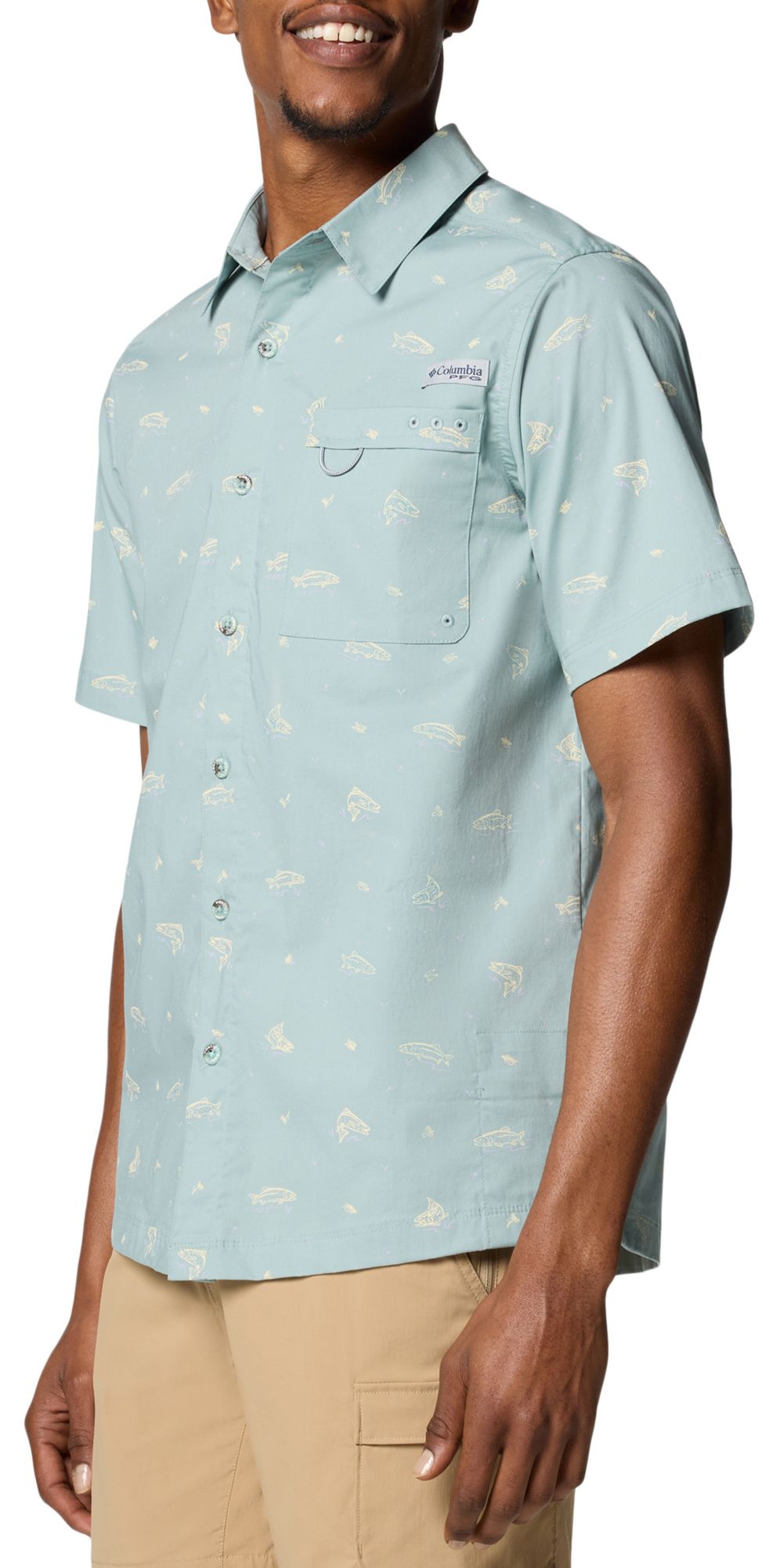 Columbia Men's PFG Wild Cast Camp Shirt product image