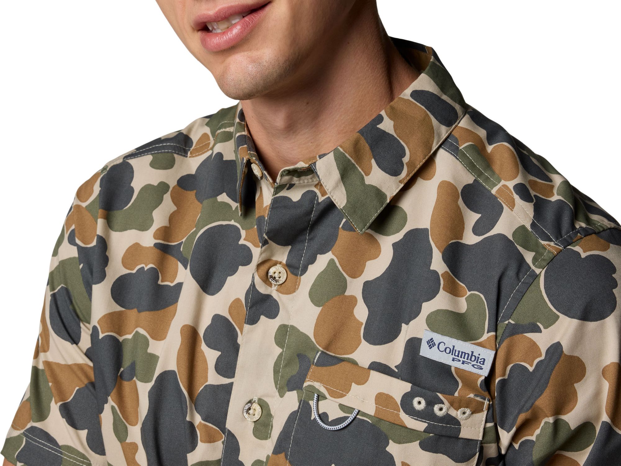 Columbia Men's PFG Wild Cast Camp Shirt product image