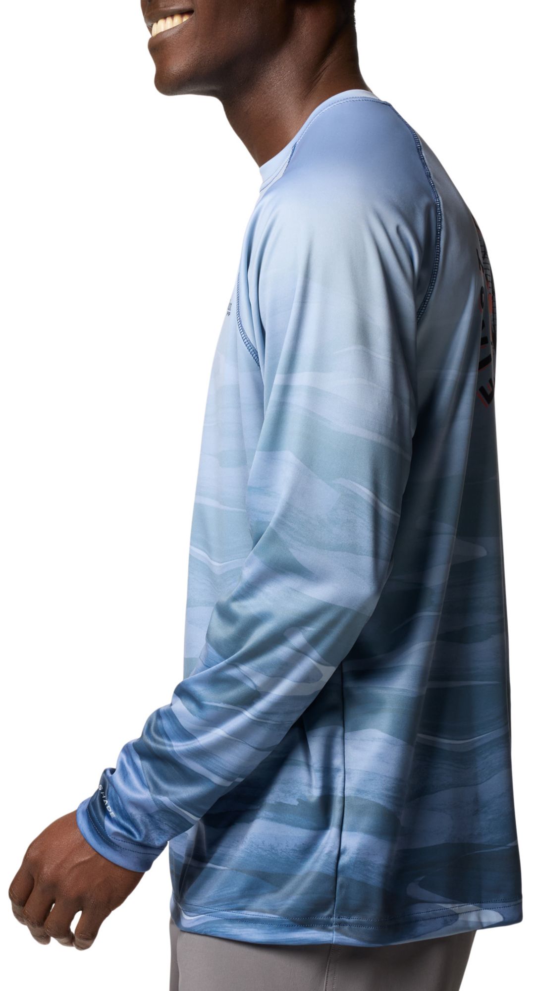 Columbia Men's Super Terminal Tackle PFG Fade Long Sleeve Shirt product image