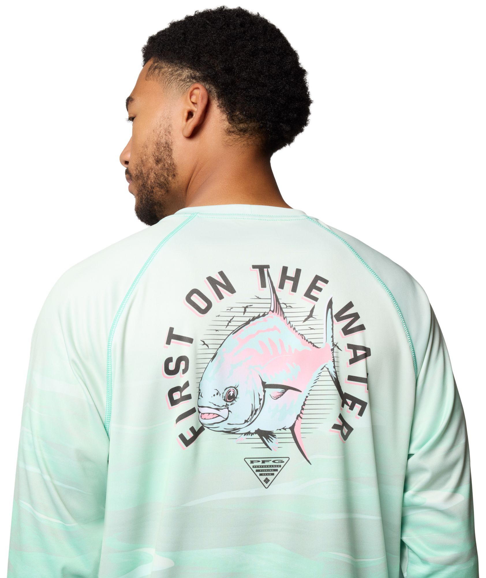 Columbia Men's Super Terminal Tackle PFG Fade Long Sleeve Shirt product image