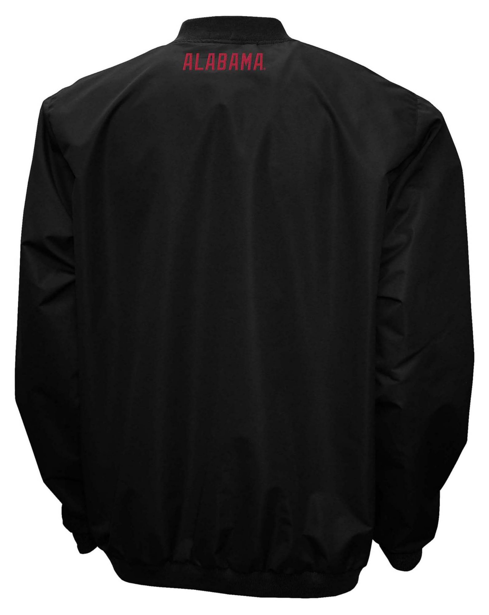 Franchise Club Men's Alabama Crimson Tide Black Big Logo Windshell Pullover product image