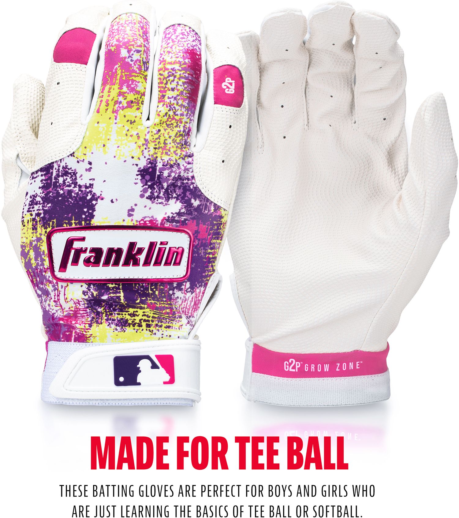Franklin Youth Grow To Pro Tee Ball Batting Gloves product image
