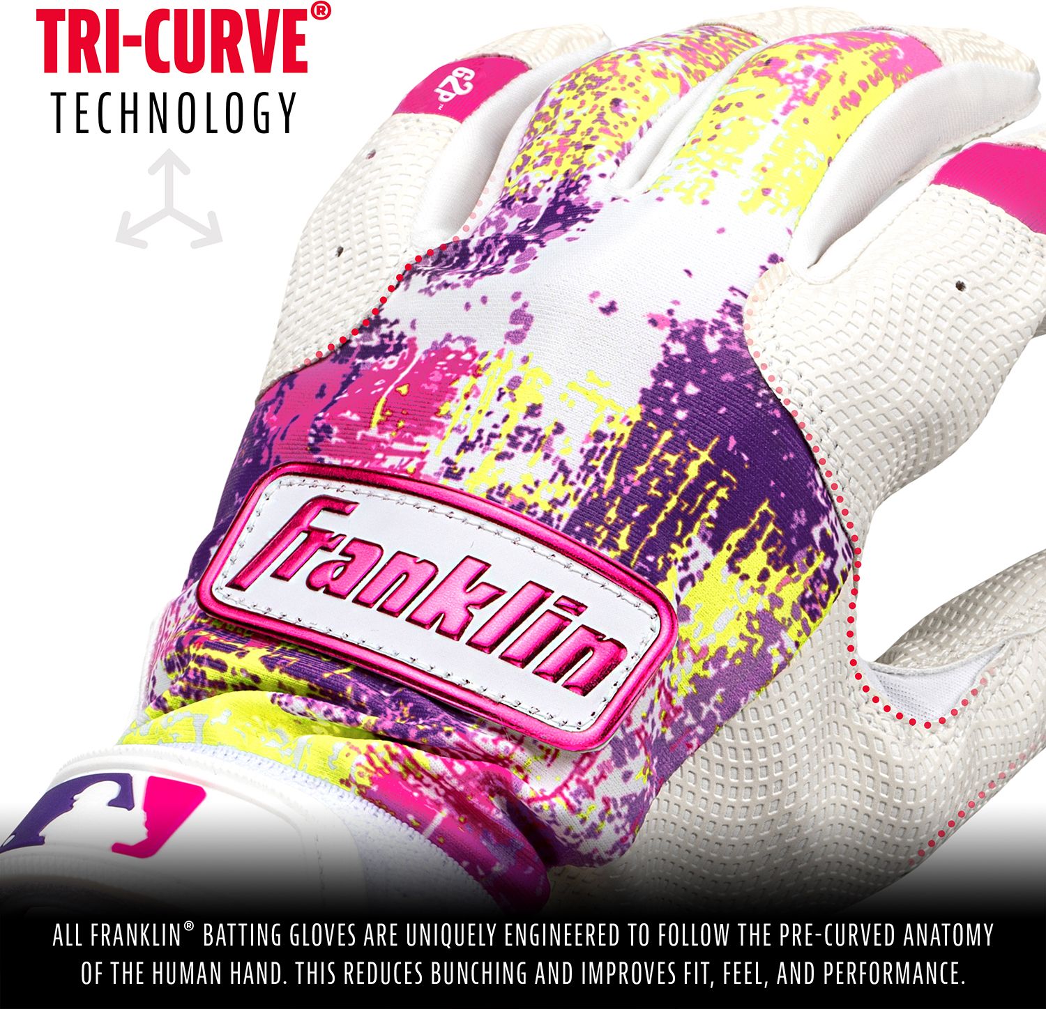 Franklin Youth Grow To Pro Tee Ball Batting Gloves product image