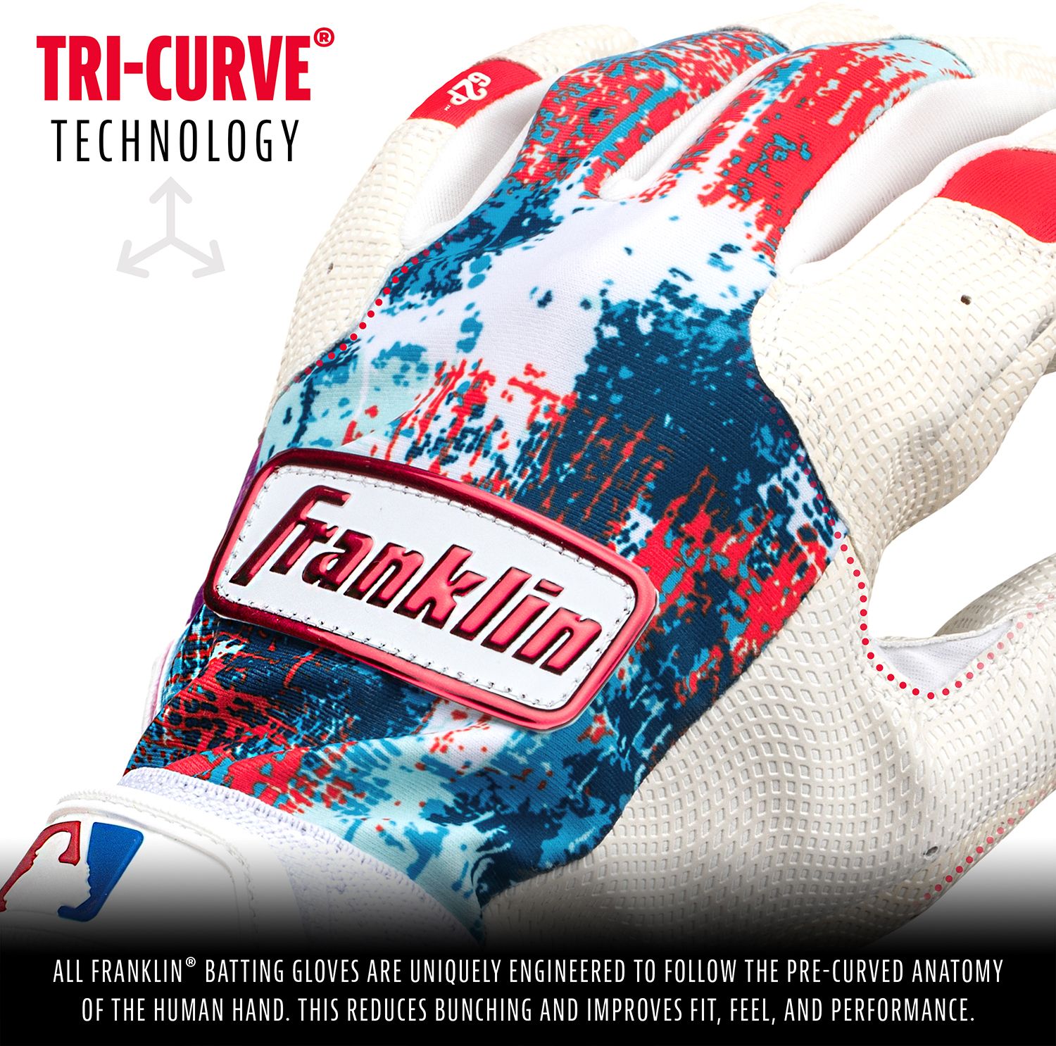 Franklin Youth Grow To Pro Tee Ball Batting Gloves product image