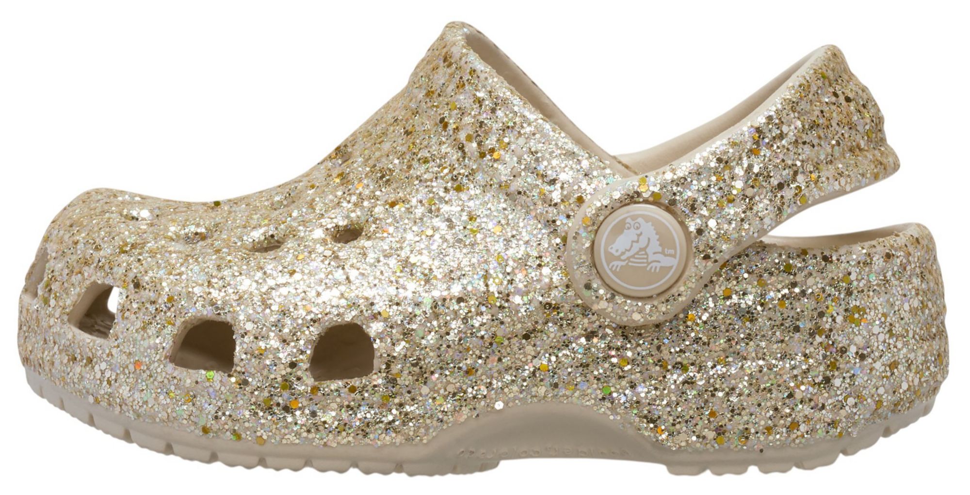 Crocs Infant Glitter Chunky Clogs product image