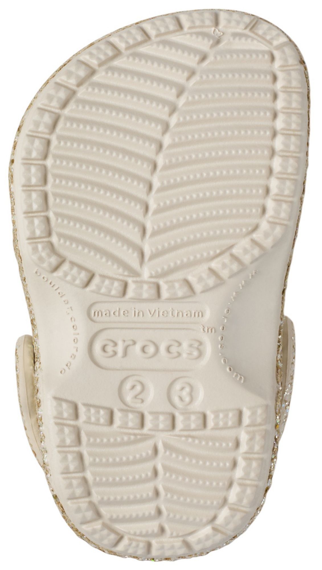 Crocs Infant Glitter Chunky Clogs product image