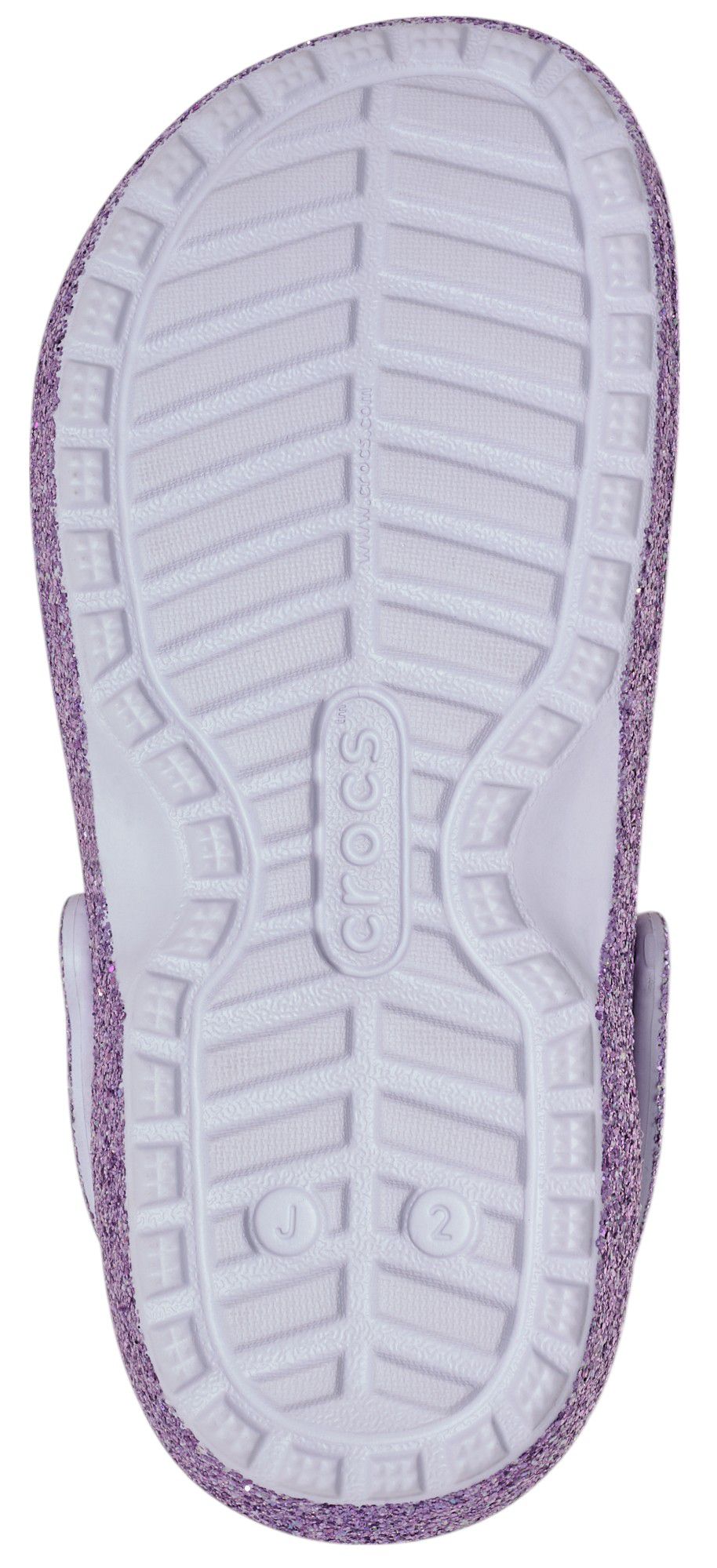 Crocs Kids Glitter Lined Chunky Clog product image