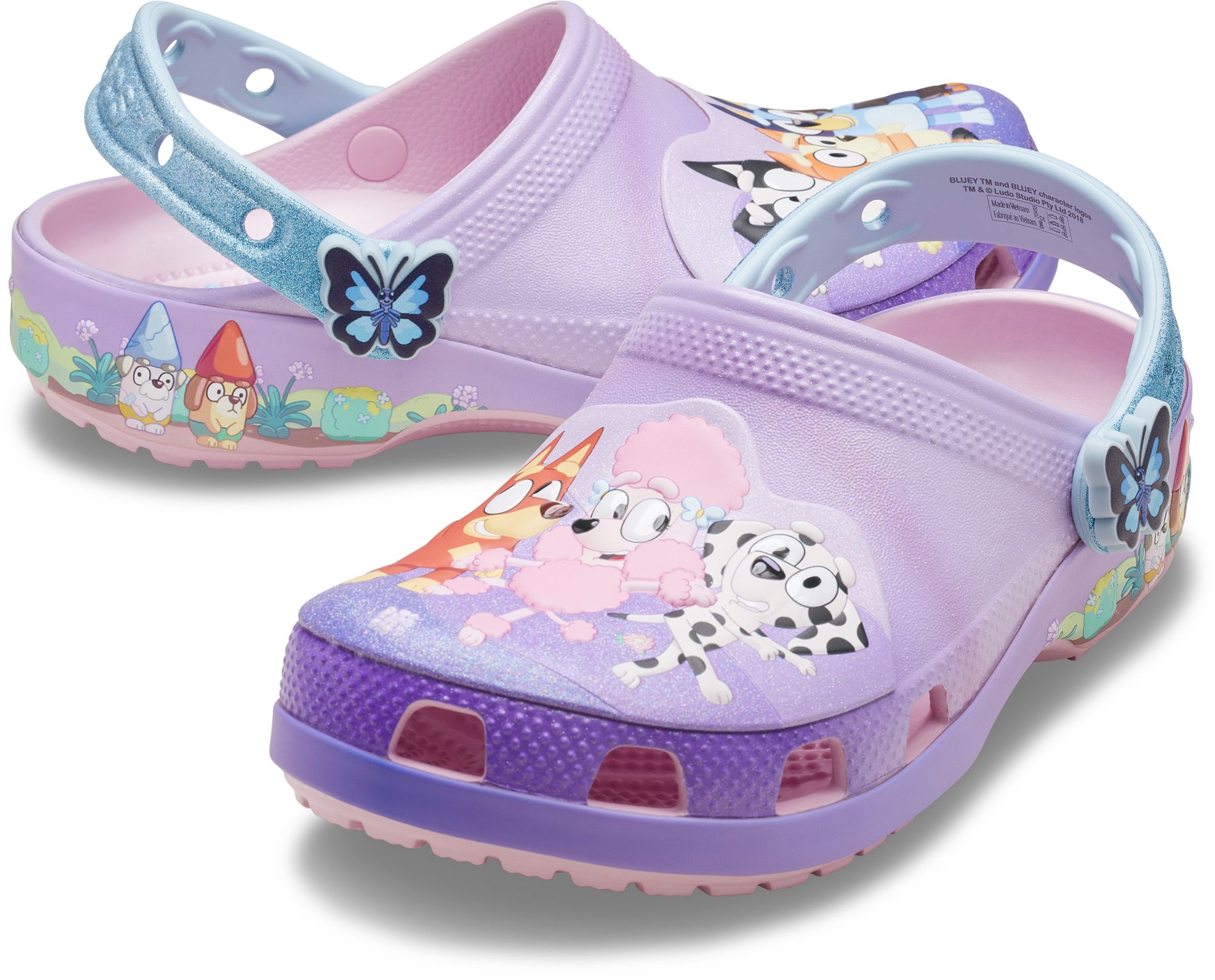 Crocs Toddler Bluey Friends Forever Classic Clogs product image