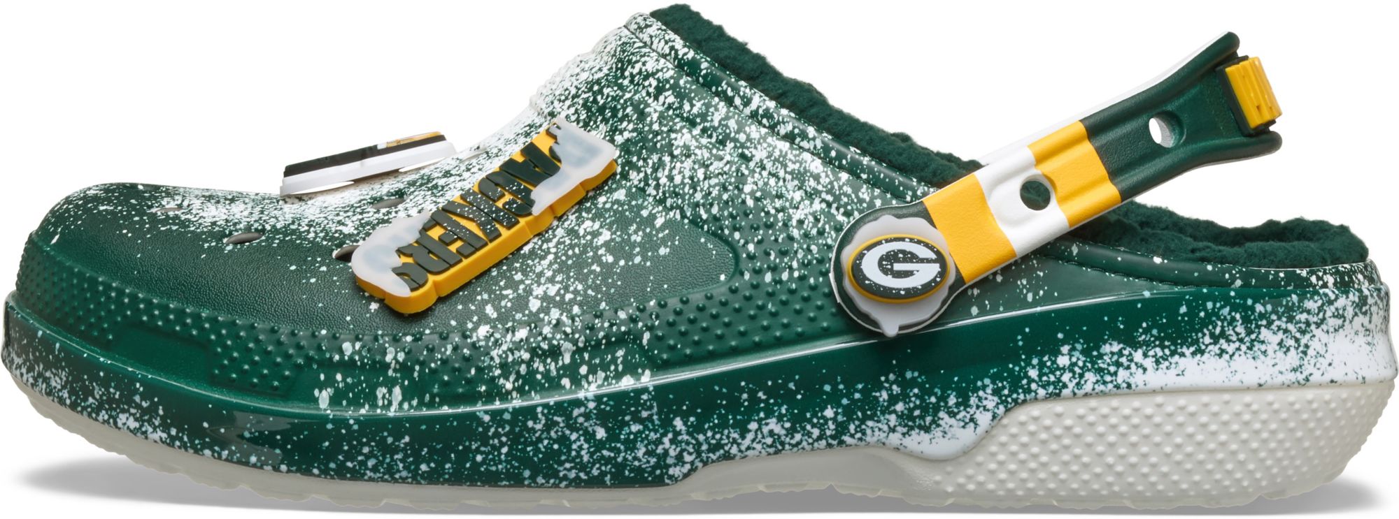 Crocs NFL Classic Green Bay Packers Lined Clogs product image