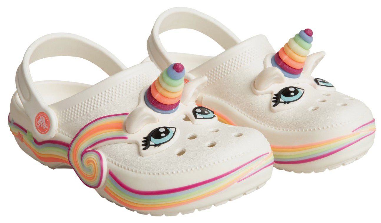 Crocs Toddler Classic IAM Unicorn Light Up Clogs product image