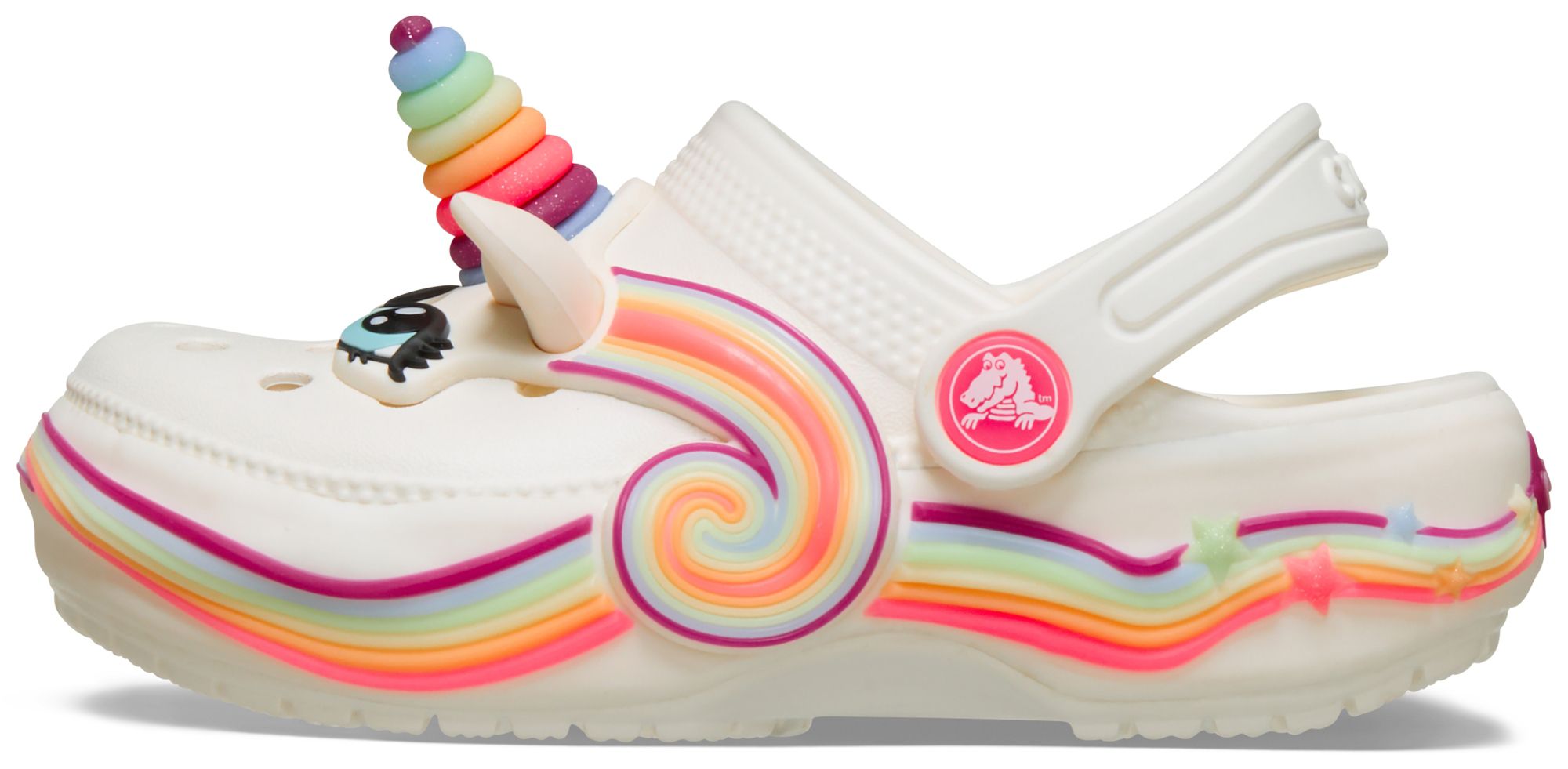 Crocs Toddler Classic IAM Unicorn Light Up Clogs product image