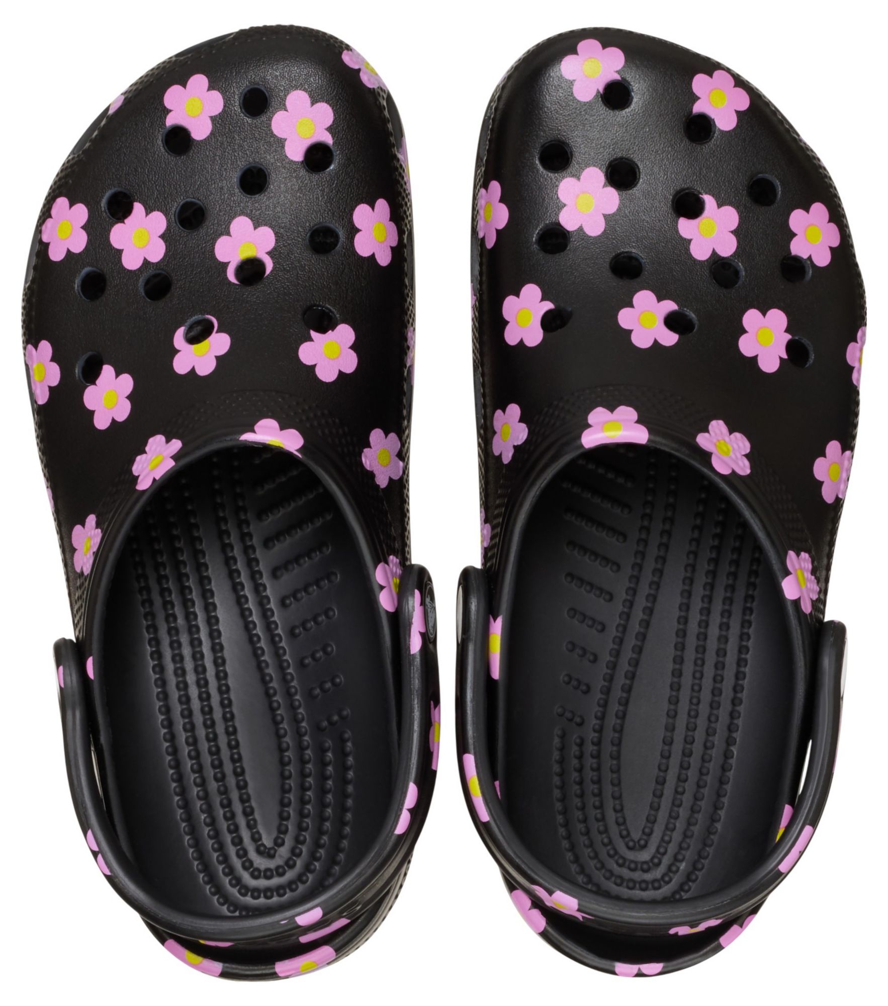 Crocs Kids Classic Flower Print Clogs product image