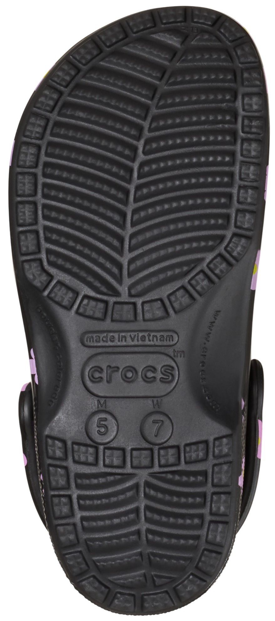 Crocs Classic Flower Print Clogs product image