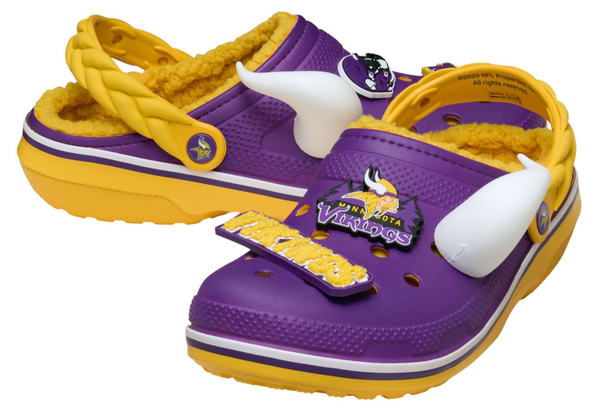 Crocs NFL Classic Minnesota Vikings Lined Clog product image