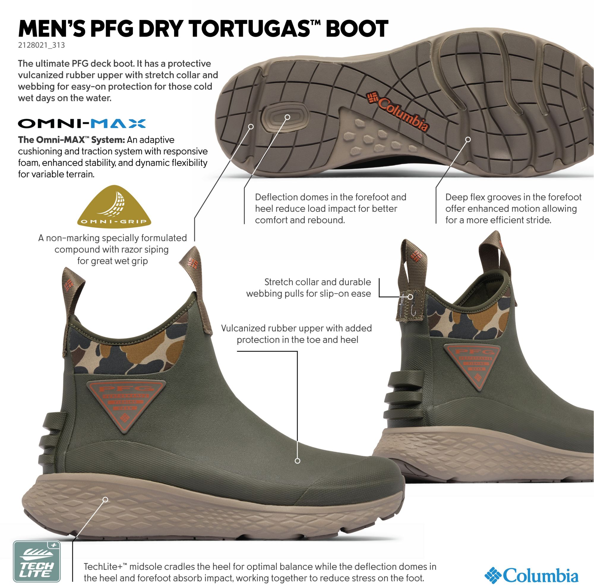 Columbia Men's PFG Dry Tortugas Boot product image