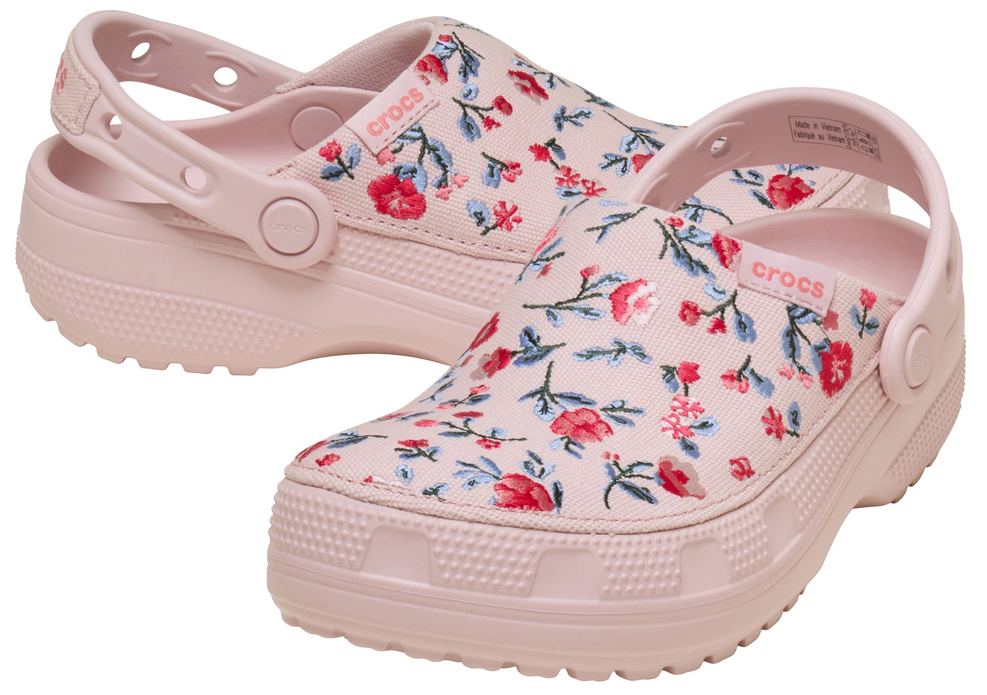 Crocs Classic Crafted Floral Clogs product image