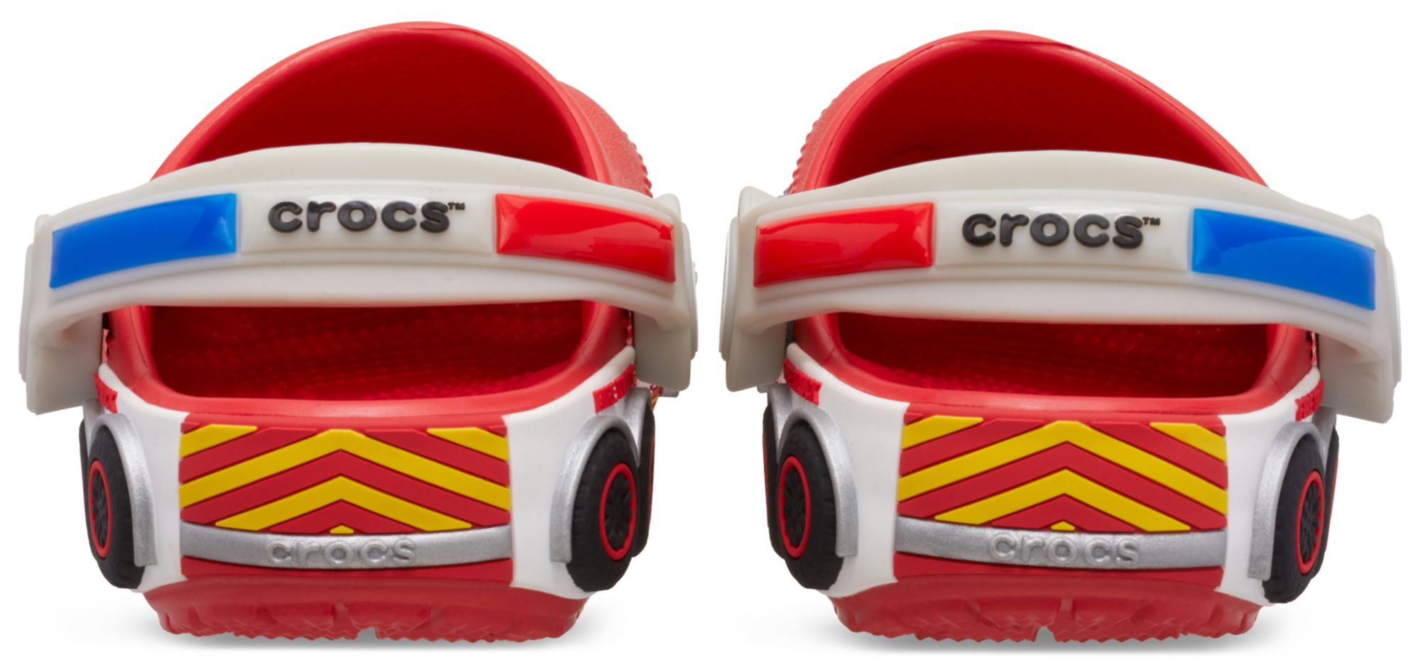 Crocs Toddler Classic IAM Firetruck Light Up Clogs product image