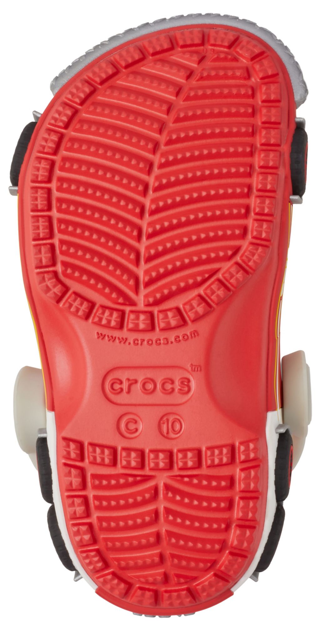 Crocs Toddler Classic IAM Firetruck Light Up Clogs product image