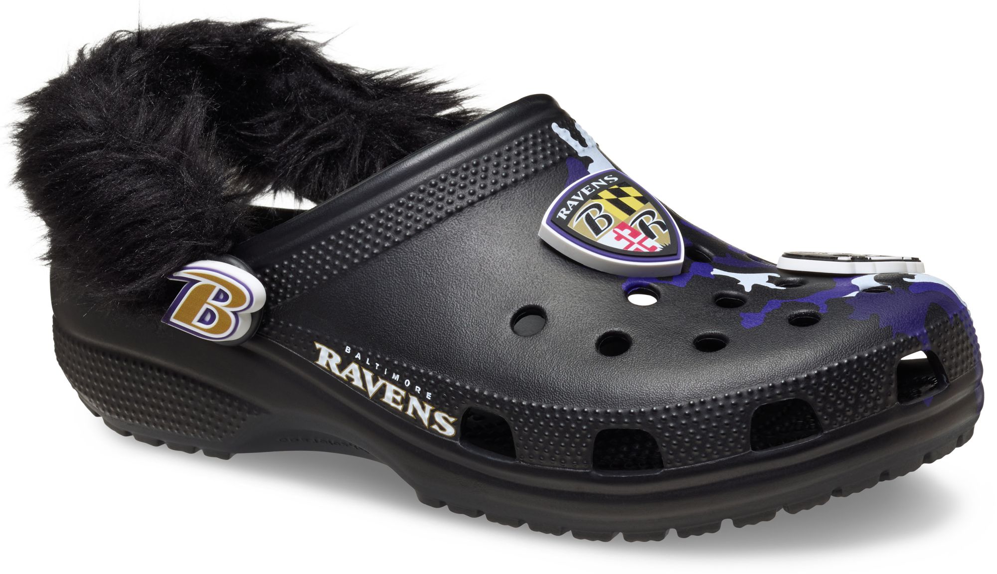 Crocs NFL Classic Baltimore Ravens Lined Clogs product image