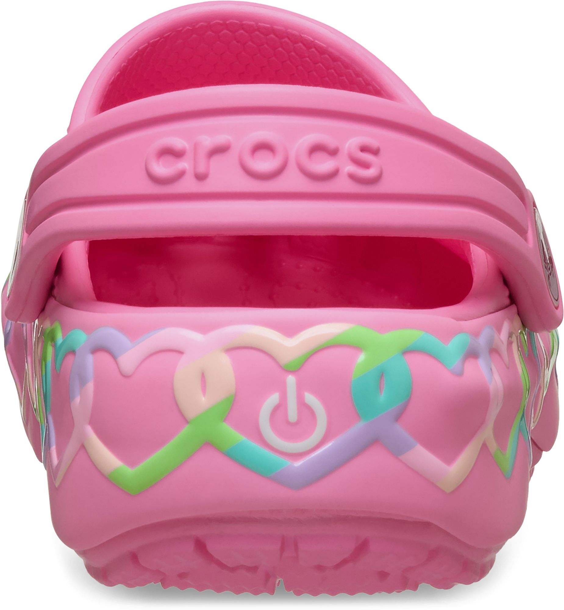 Crocs Toddler Heart Light Up Classic Clogs product image