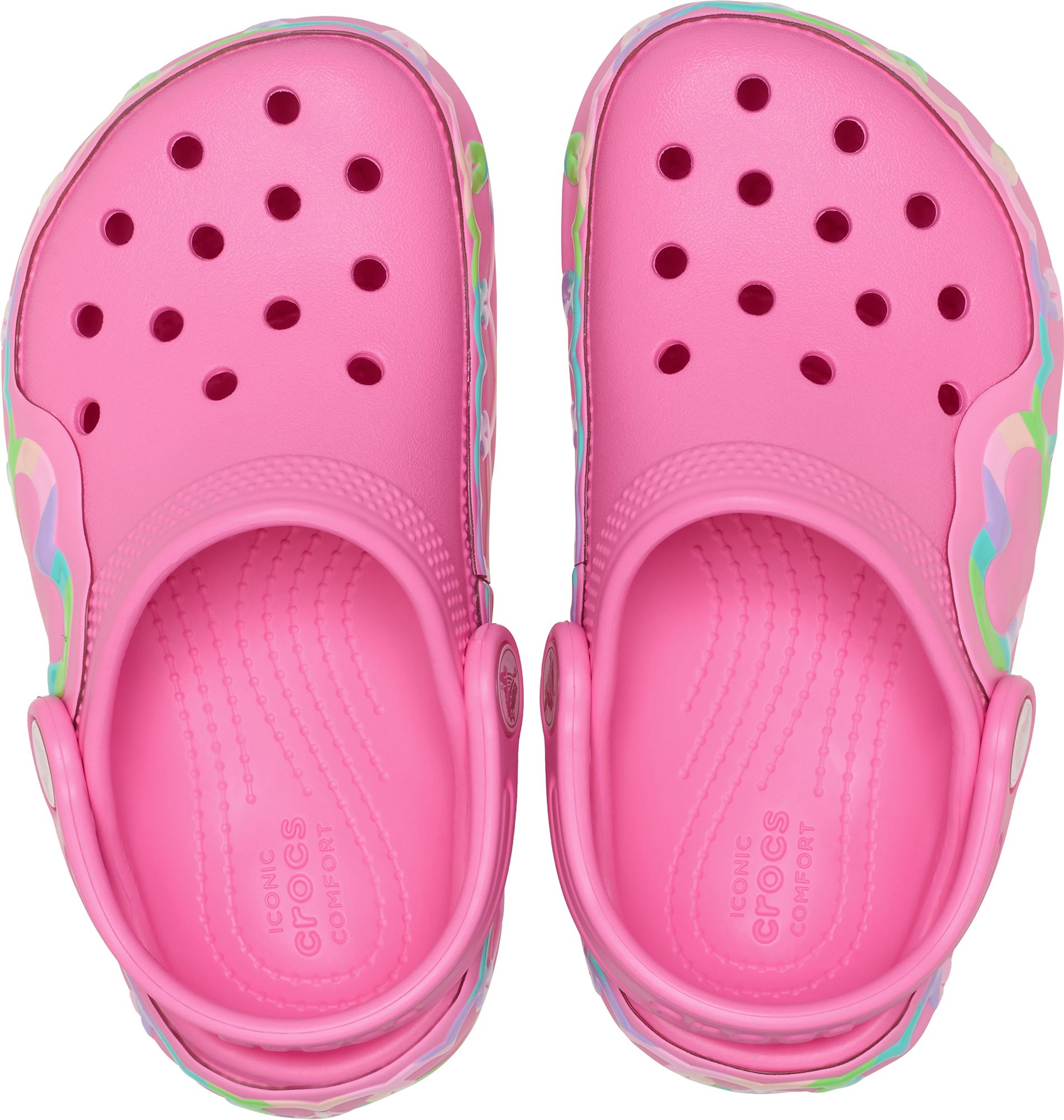 Crocs Toddler Heart Light Up Classic Clogs product image