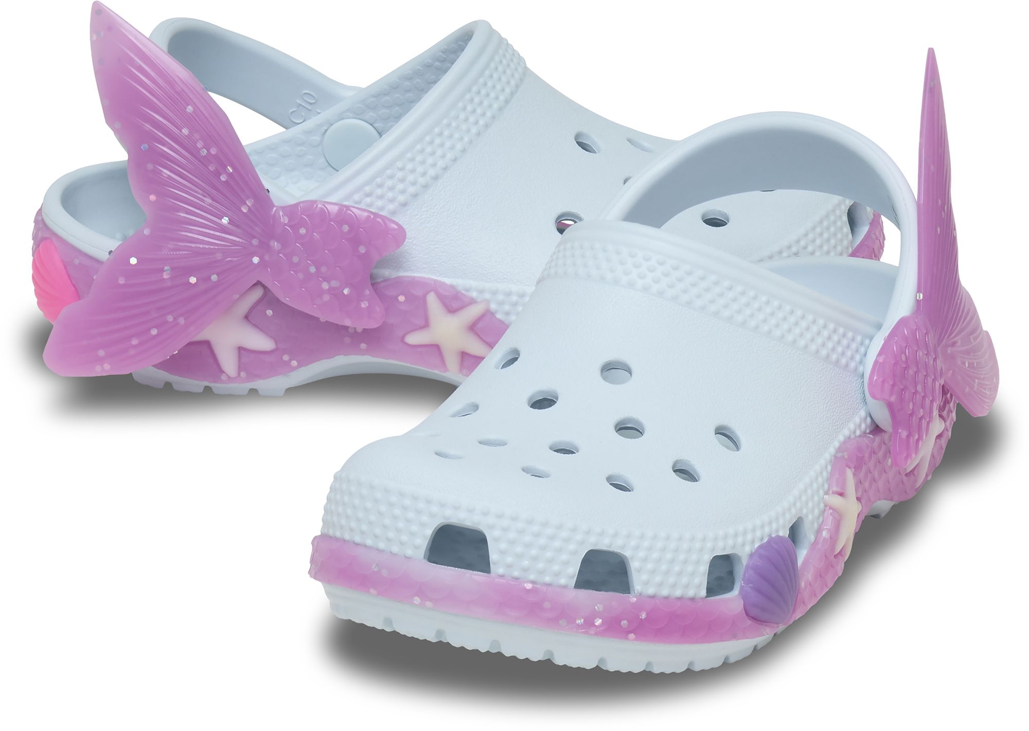 Crocs Toddler IAM Color Changing Mermaid Classic Clogs product image