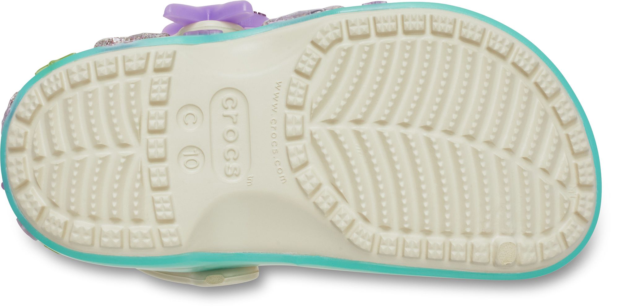 Crocs Toddler Classic Sea Sparkle Clogs product image
