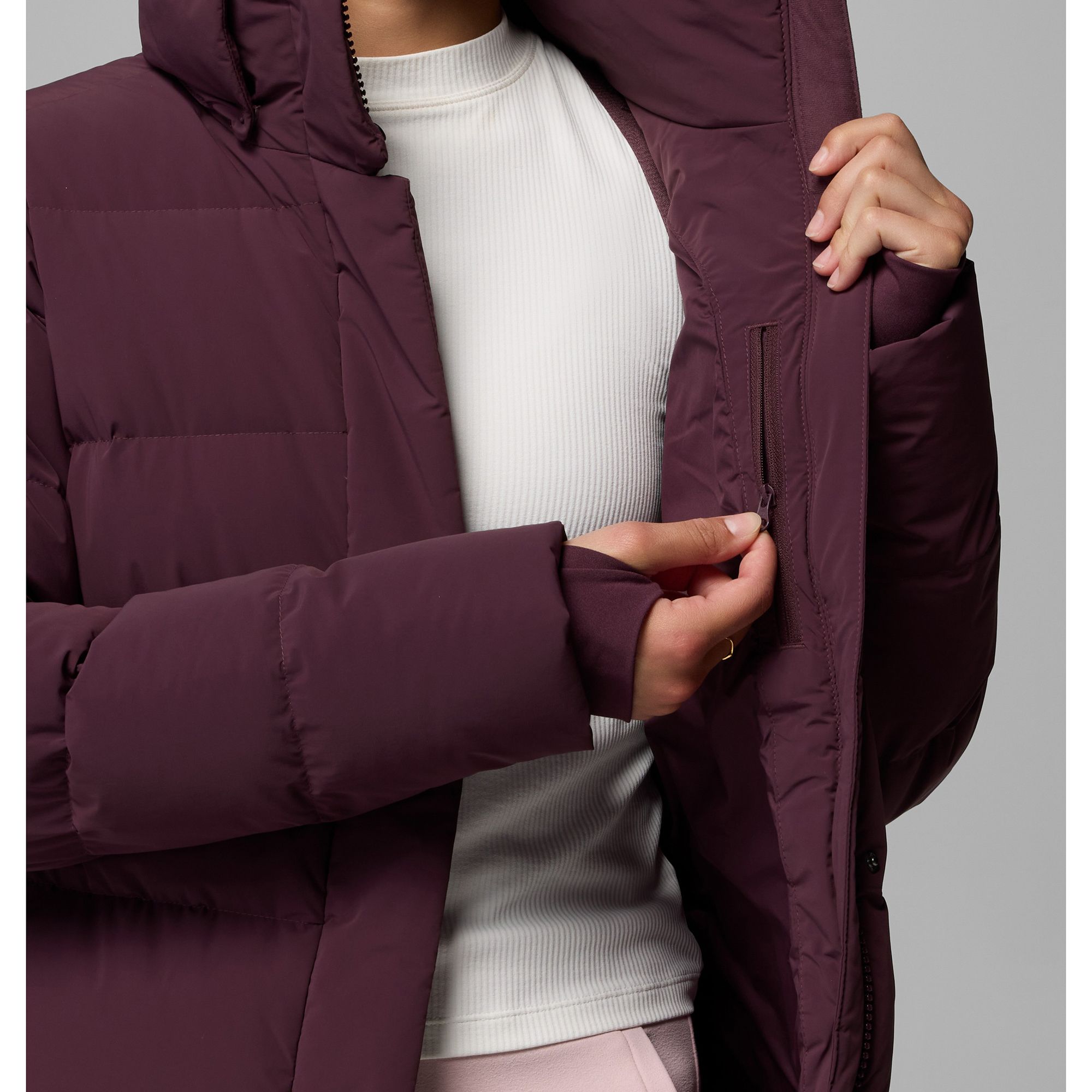 Columbia Women's Amaze Puff Mid Hooded Jacket product image