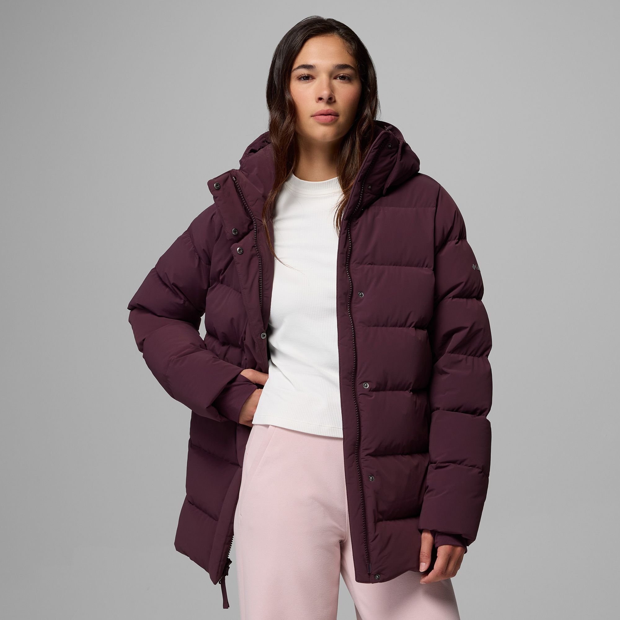 Columbia Women's Amaze Puff Mid Hooded Jacket product image