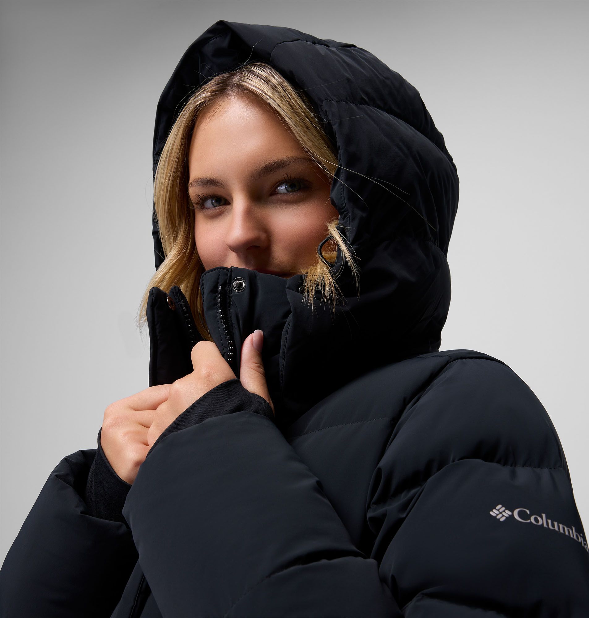 Columbia Women's Amaze Puff Mid Hooded Jacket product image