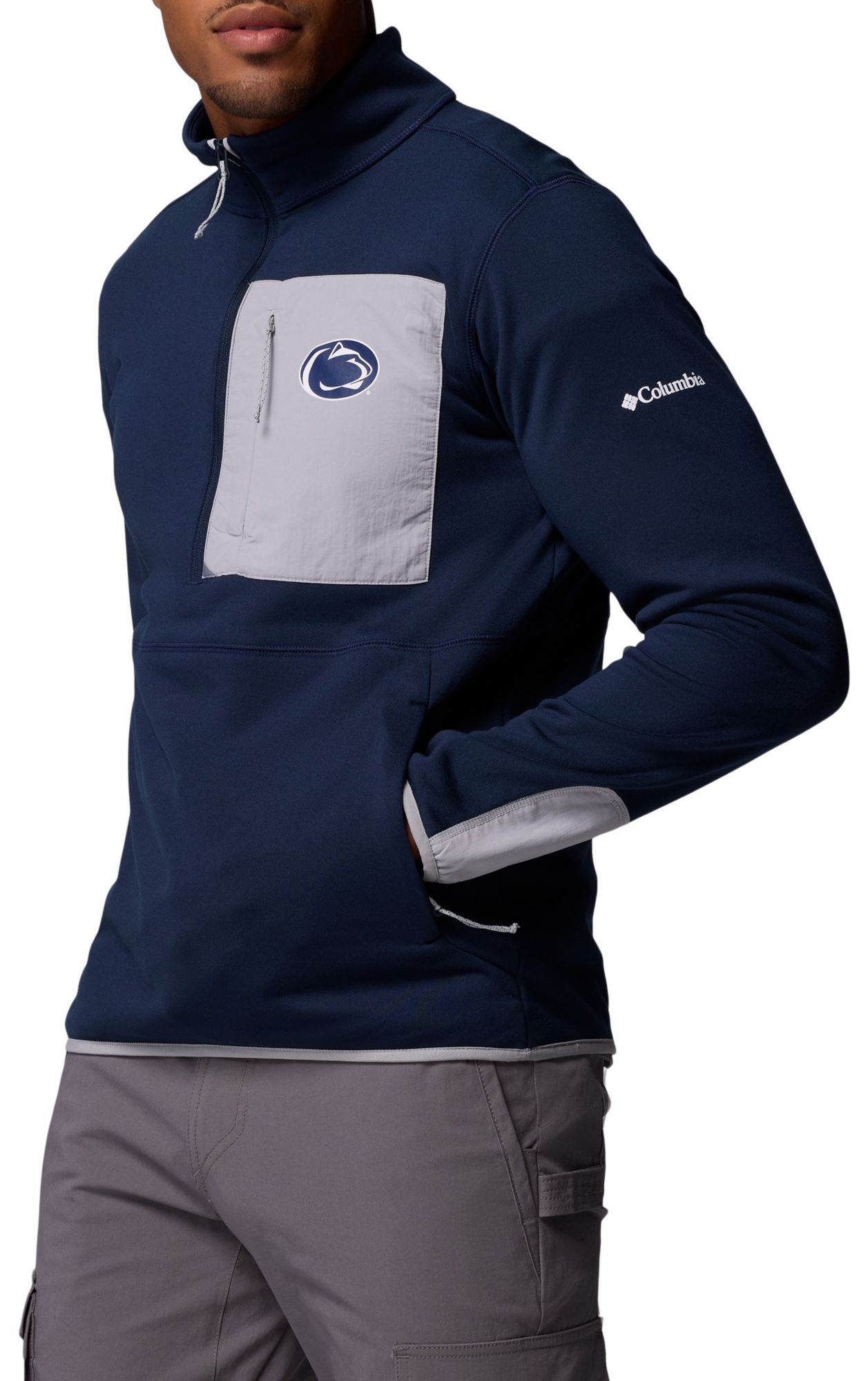 Columbia Men's Penn State Nittany Lions Collegiate Navy Hike Half-Zip Jacket product image