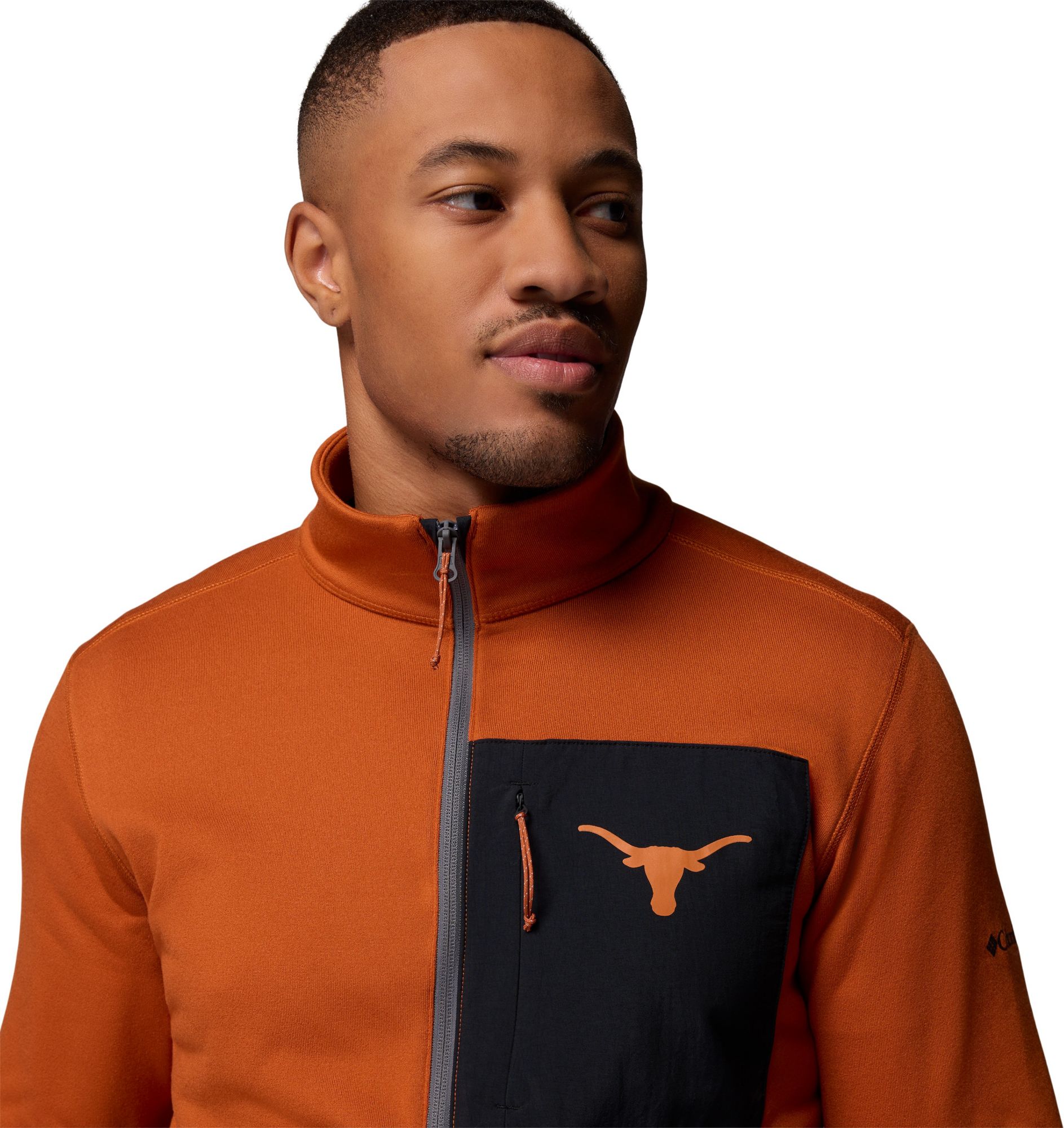 Columbia Men's Texas Longhorns Green Hike Half-Zip Jacket product image
