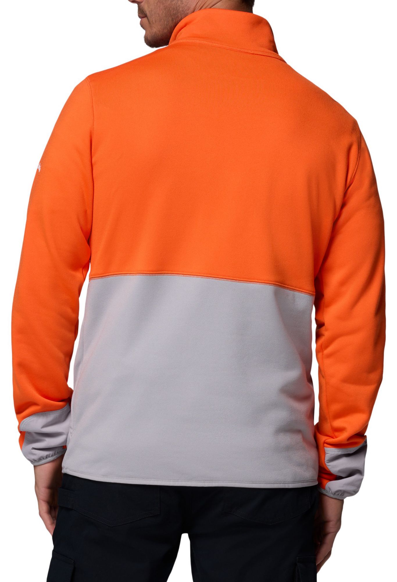 Columbia Men's Clemson Tigers Orange Hike Half-Zip Jacket product image