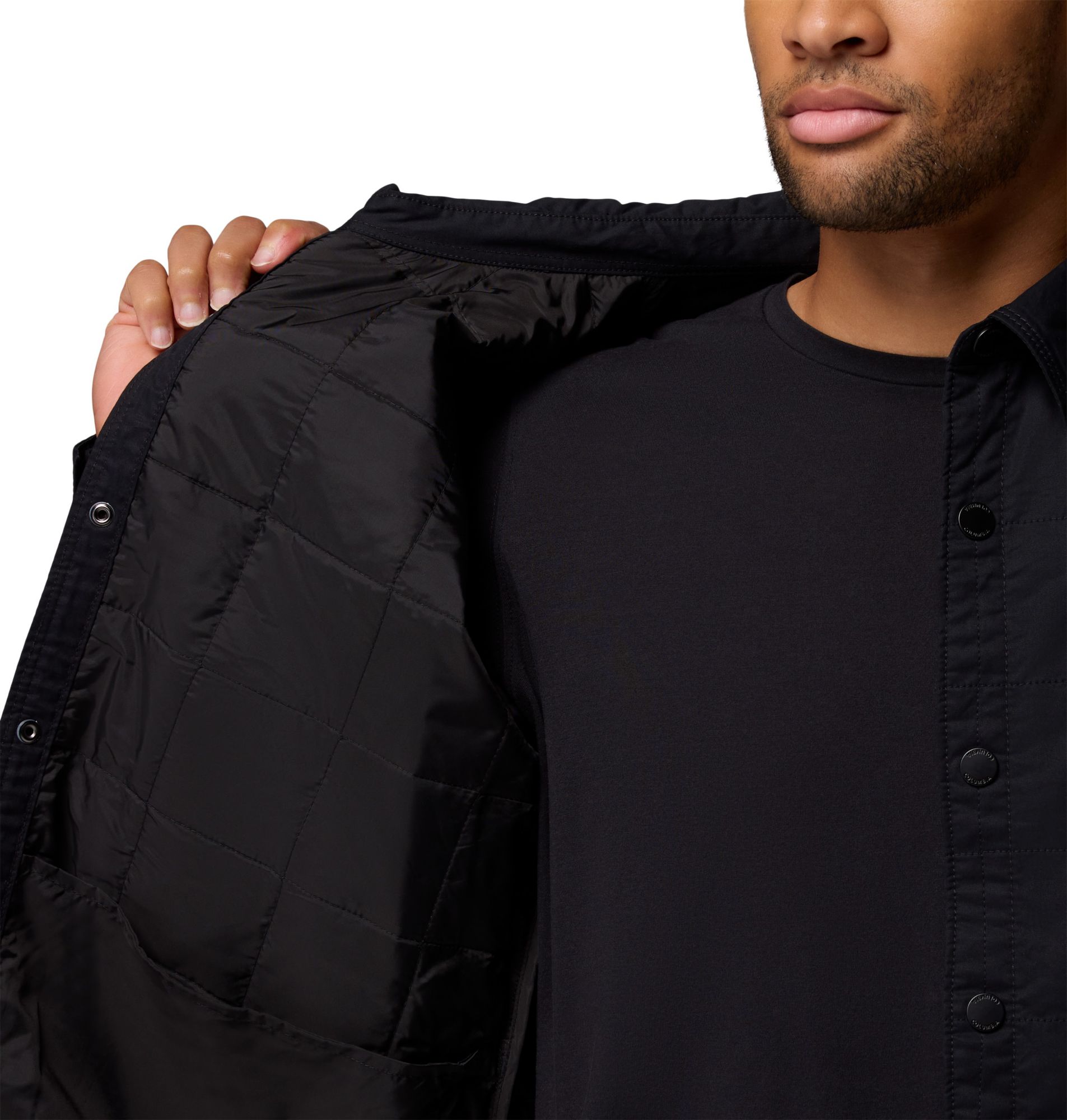 Columbia Men's Wisconsin Badgers Black Campus Roam Quilted Jacket product image