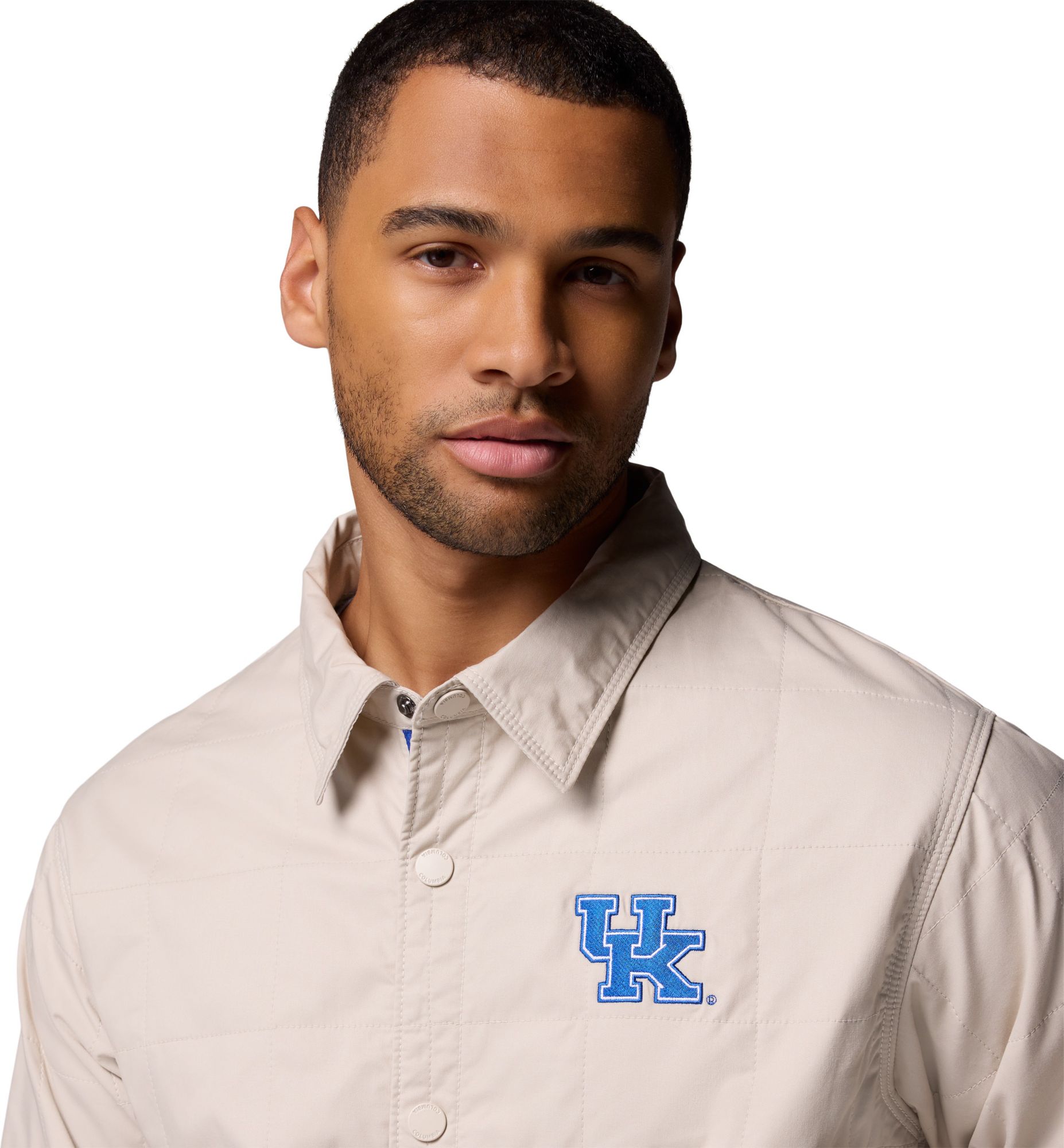 Columbia Men's Kentucky Wildcats Dark Stone Campus Roam Quilted Jacket product image